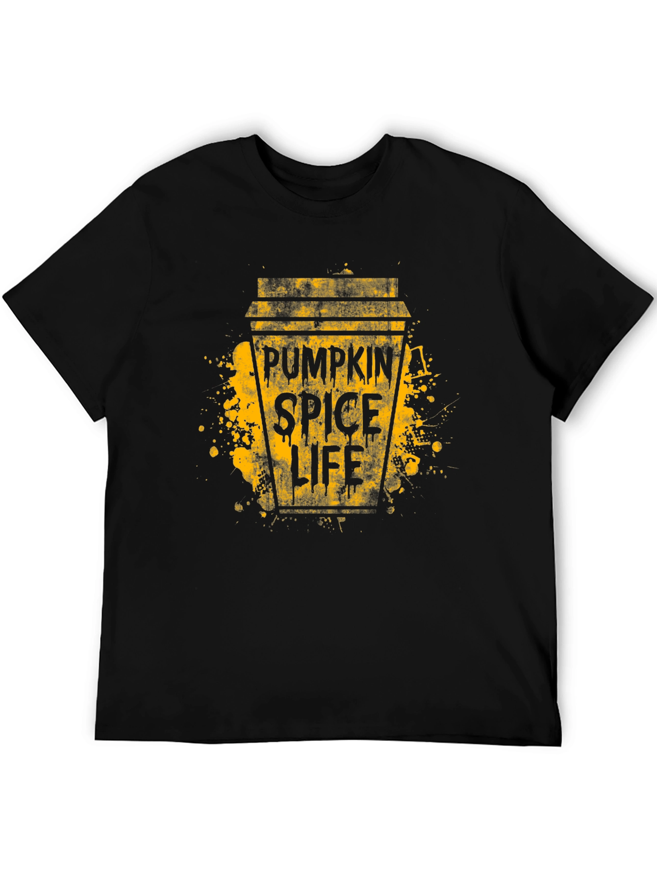 Pumpkin Spice Life Graphic Tee - Trendy Fall Apparel