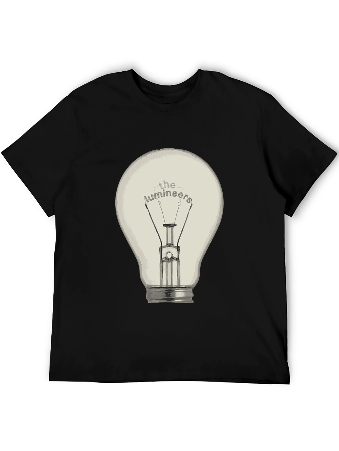 The Lumineers Light Bulb Black T-Shirt
