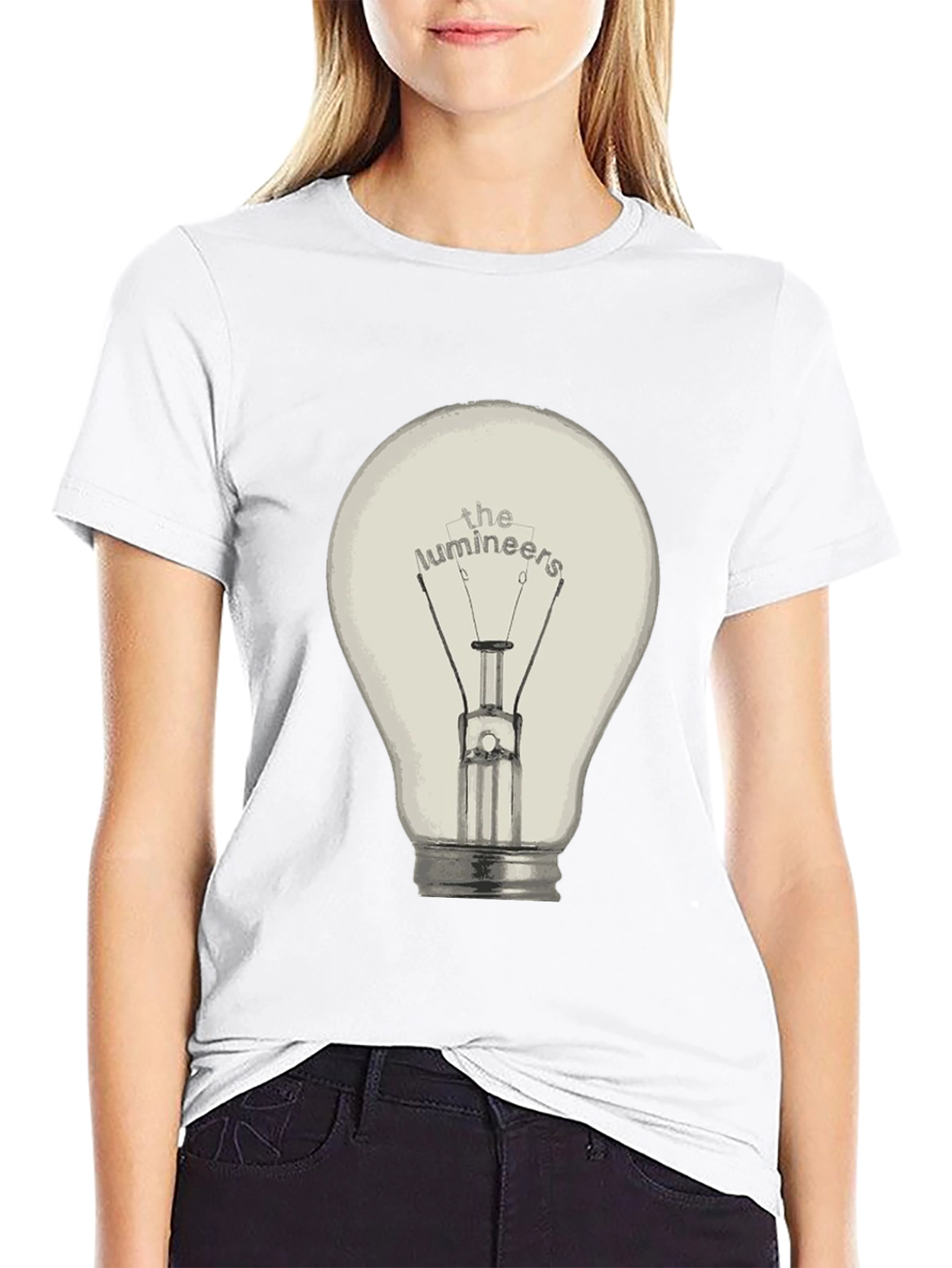The Lumineers Light Bulb Black T-Shirt