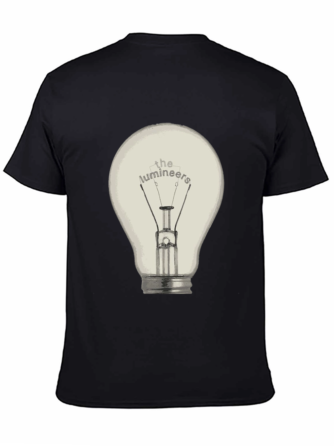 The Lumineers Light Bulb Black T-Shirt