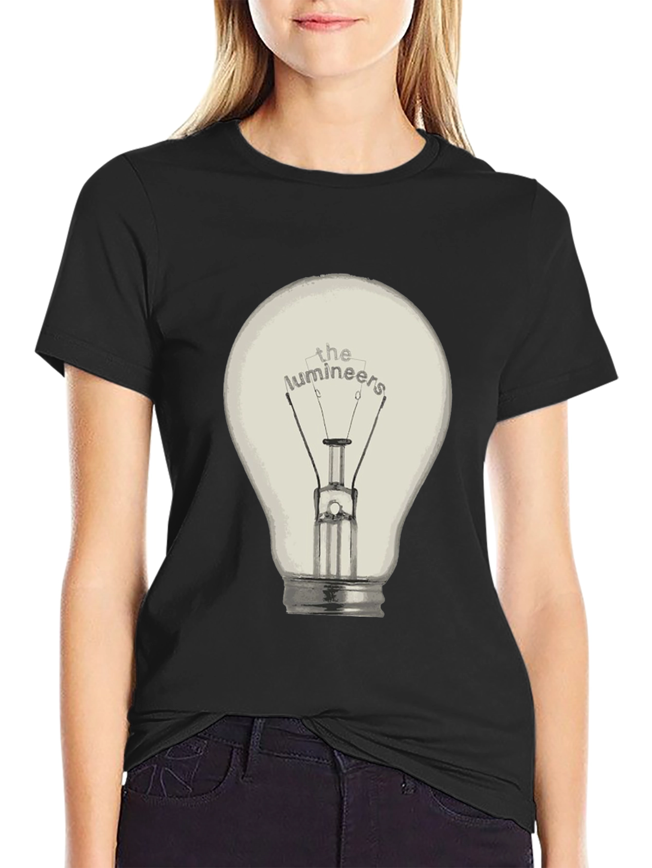 The Lumineers Light Bulb Black T-Shirt