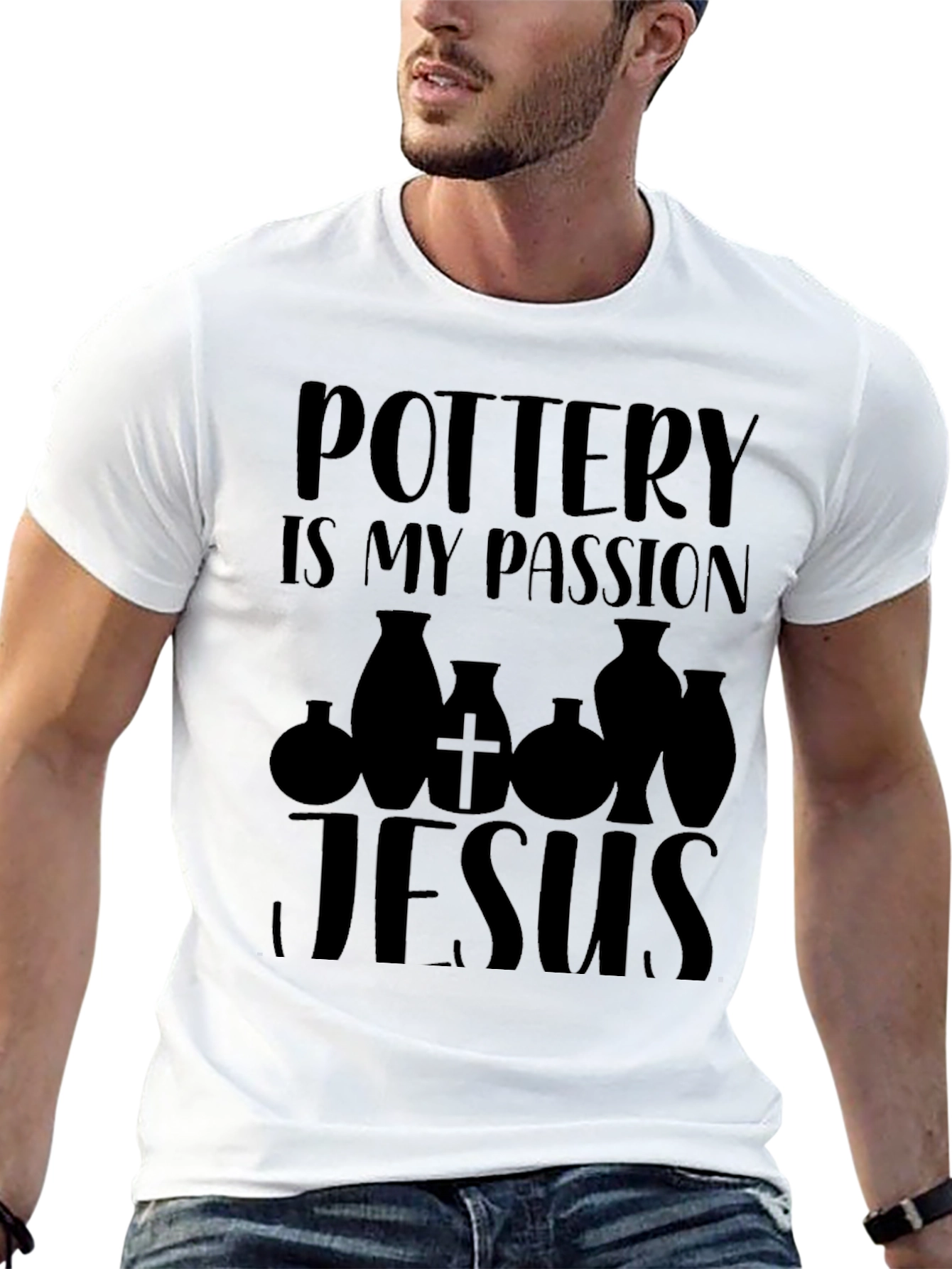Pottery & Jesus Graphic Tee