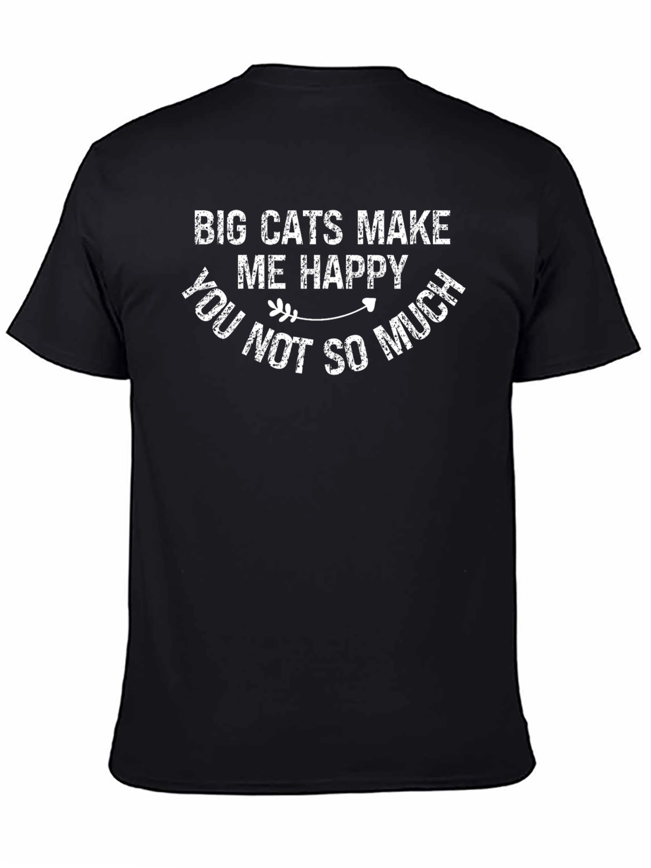 Big Cats Make Me Happy Graphic Tee