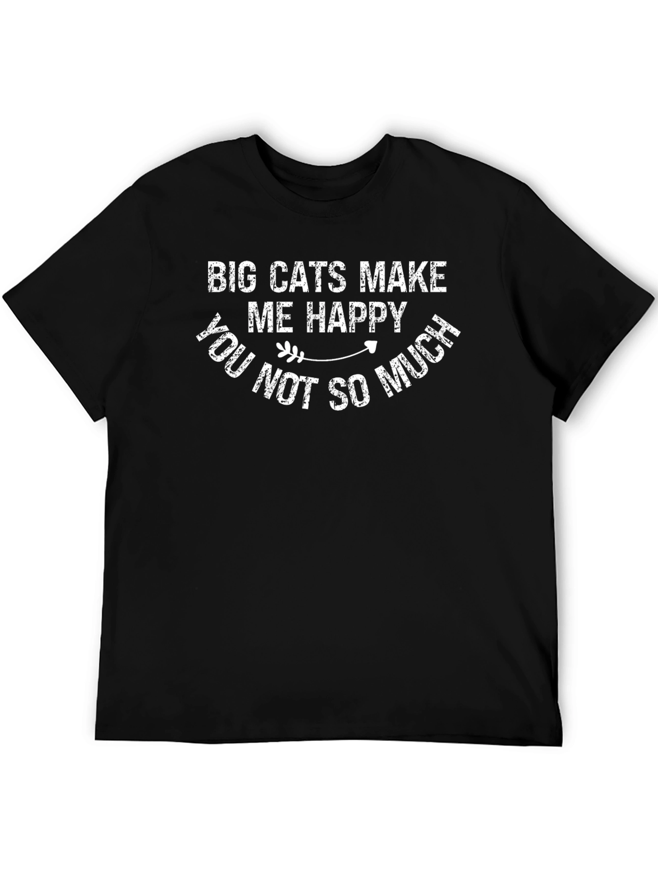 Big Cats Make Me Happy Graphic Tee