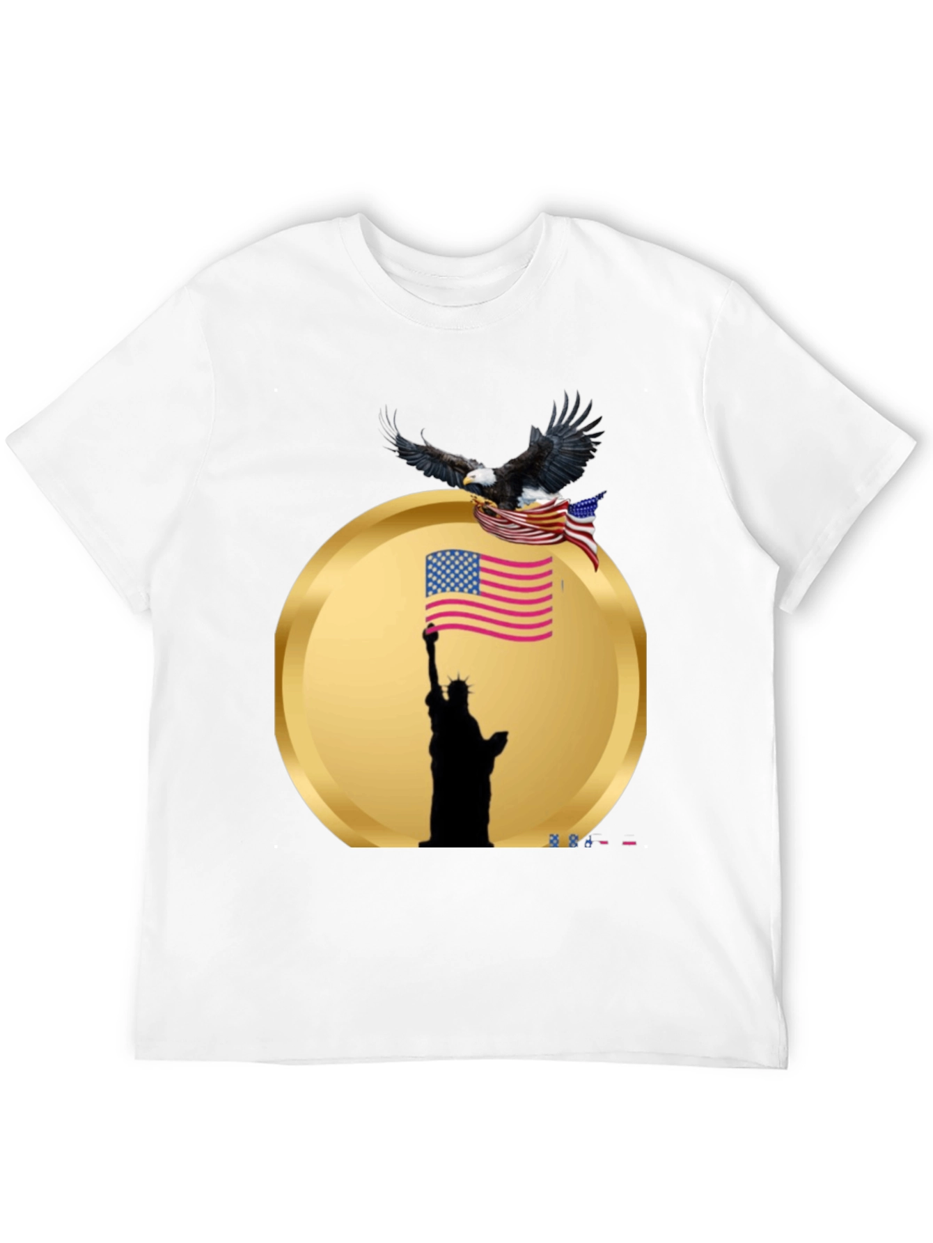 American Pride Black T-Shirt - Liberty & Eagle