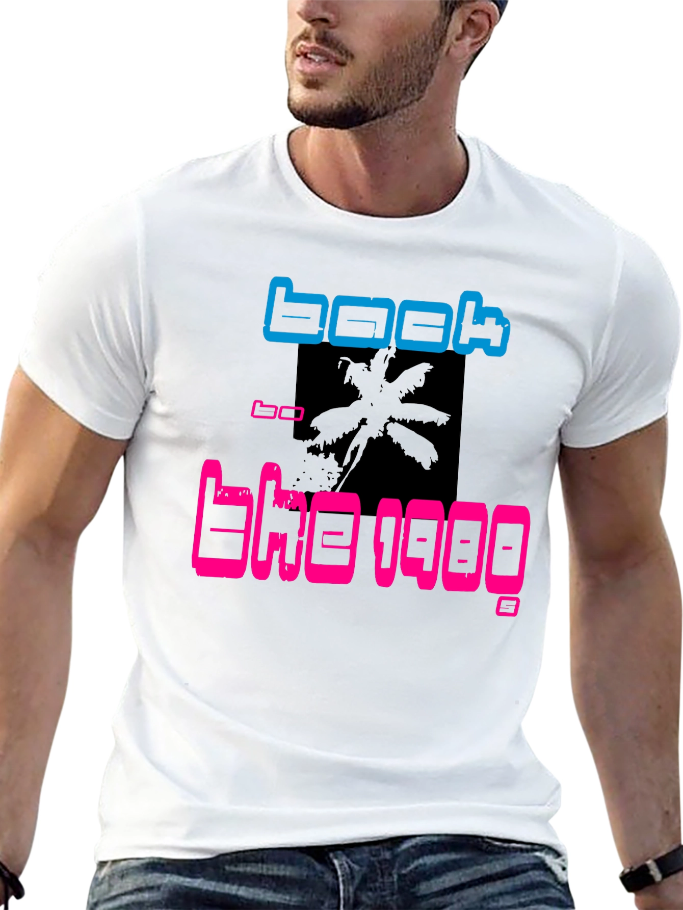 Retro Wave T-Shirt - Back to the 1980s