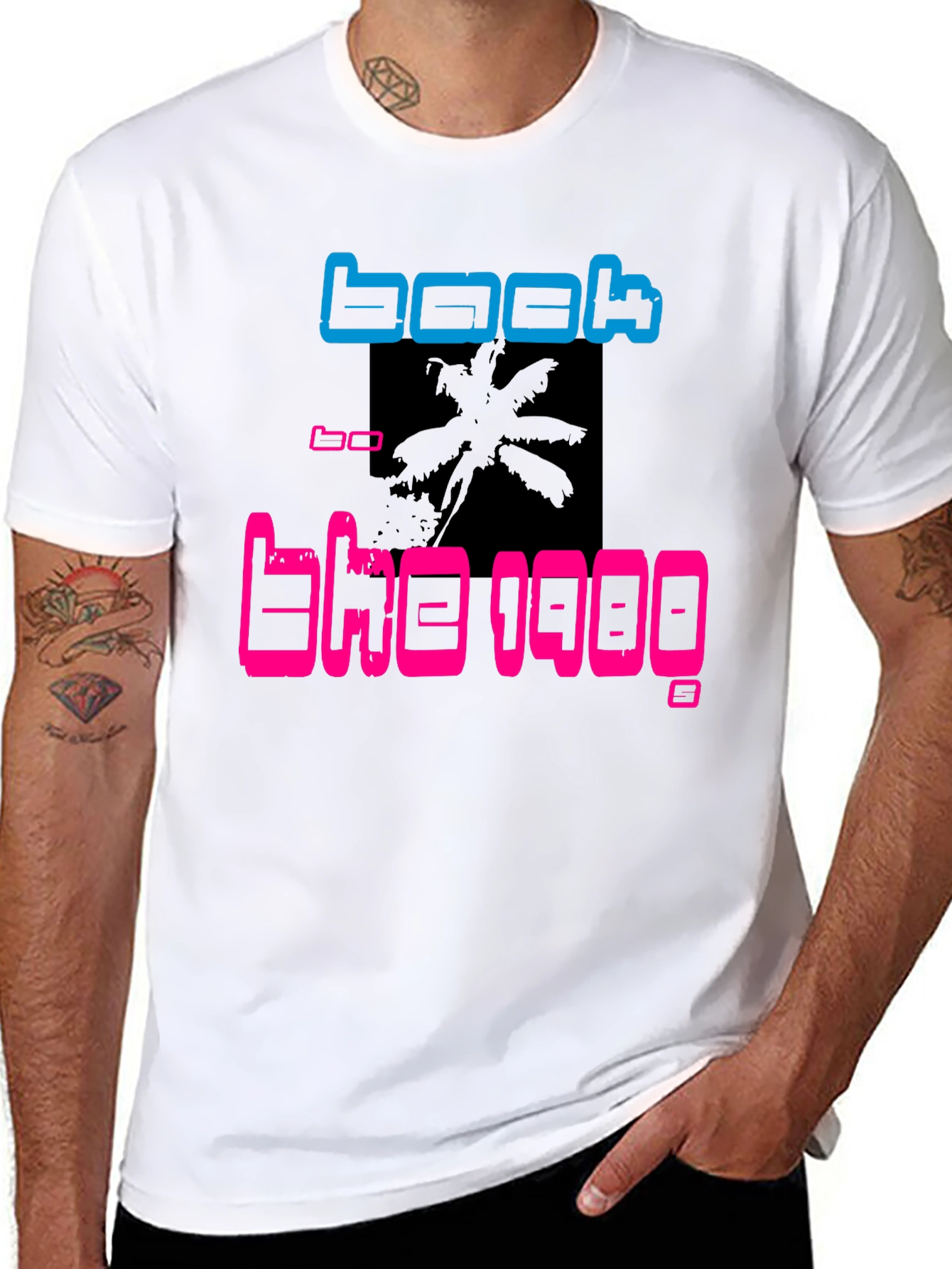 Retro Wave T-Shirt - Back to the 1980s