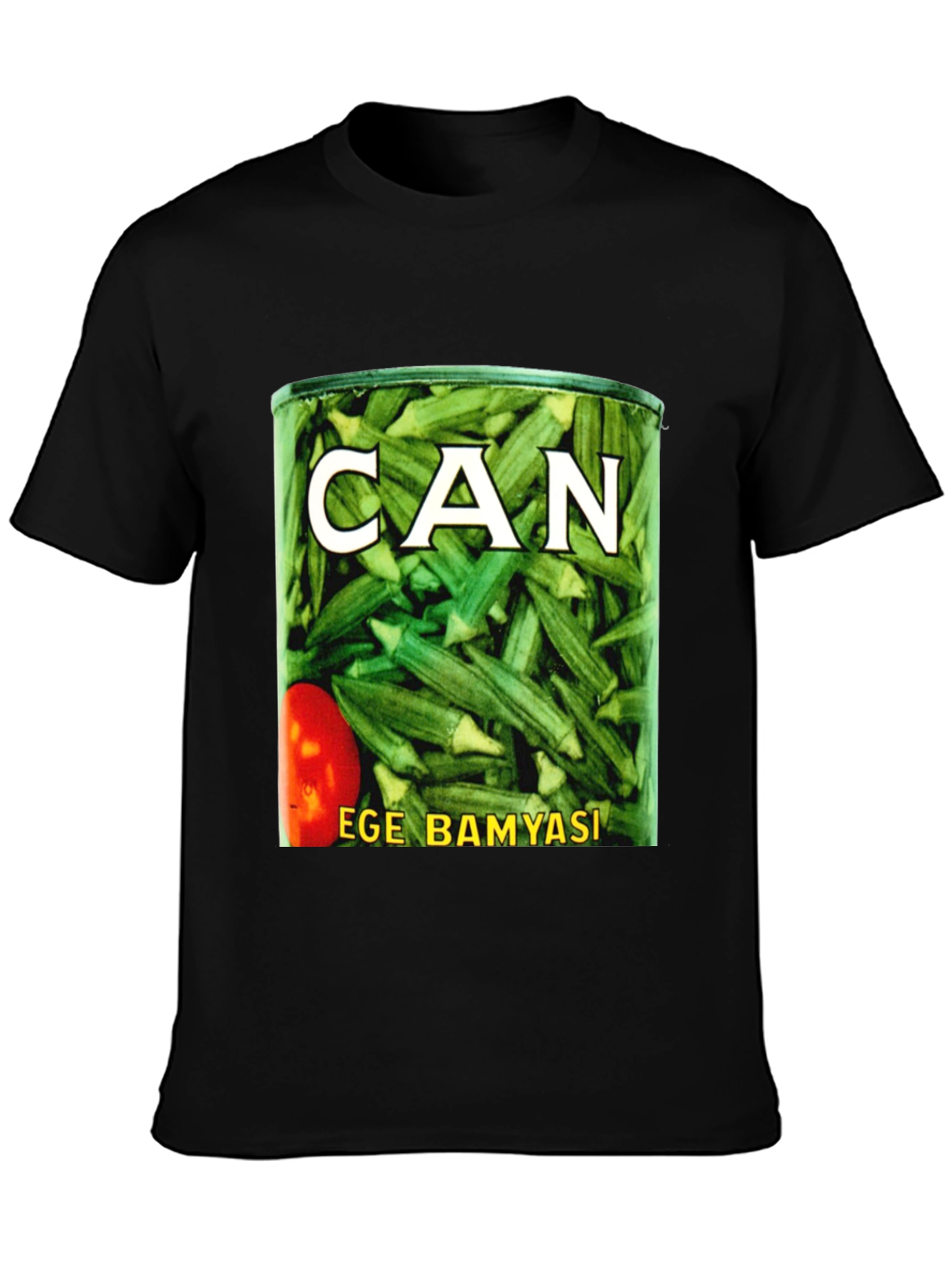 Can Ege Bamyasi Black T-Shirt