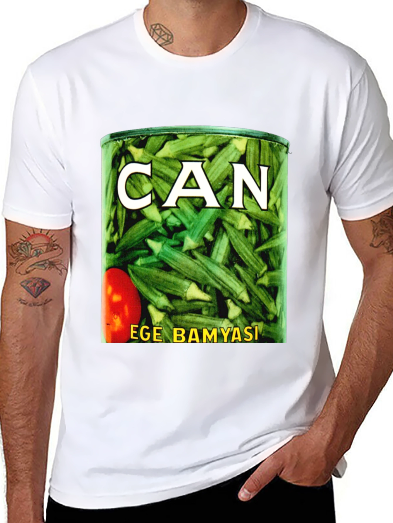 Can Ege Bamyasi Black T-Shirt