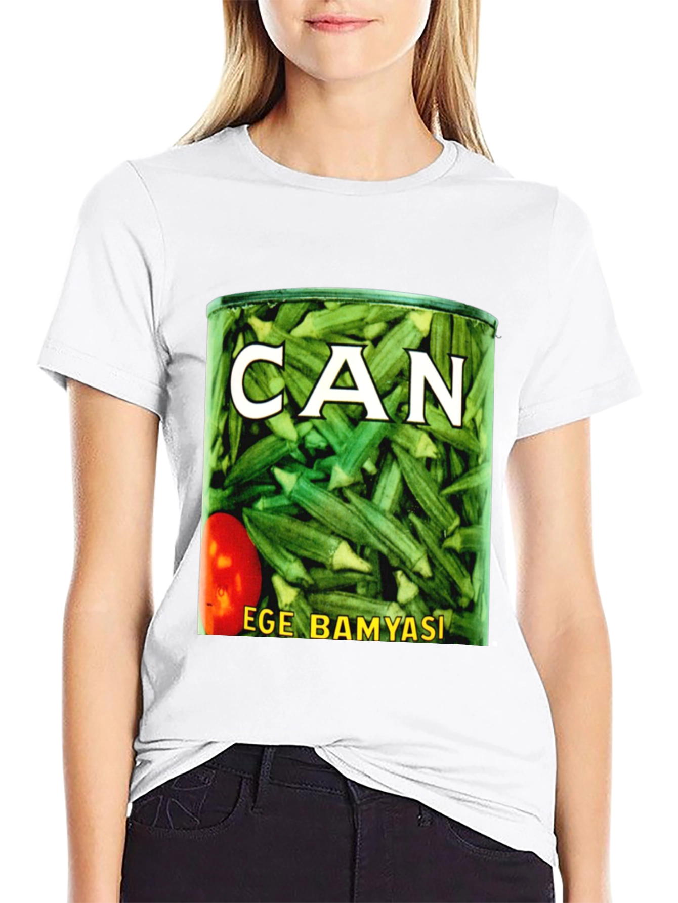 Can Ege Bamyasi Black T-Shirt