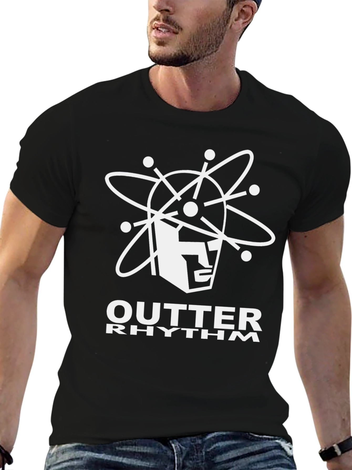 Outer Rhythm Graphic Tee - Modern Design