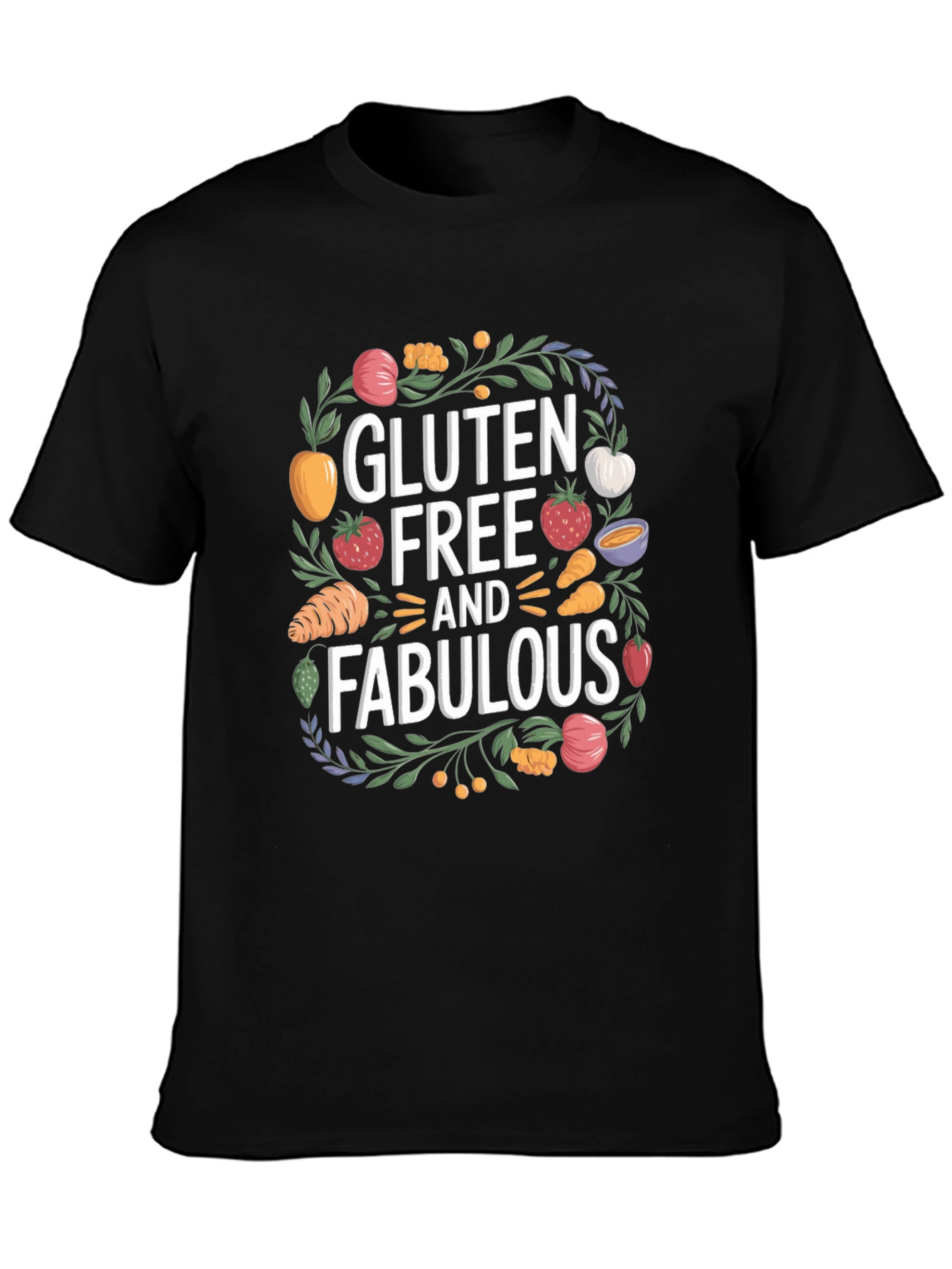 Gluten Free & Fabulous Graphic Tee