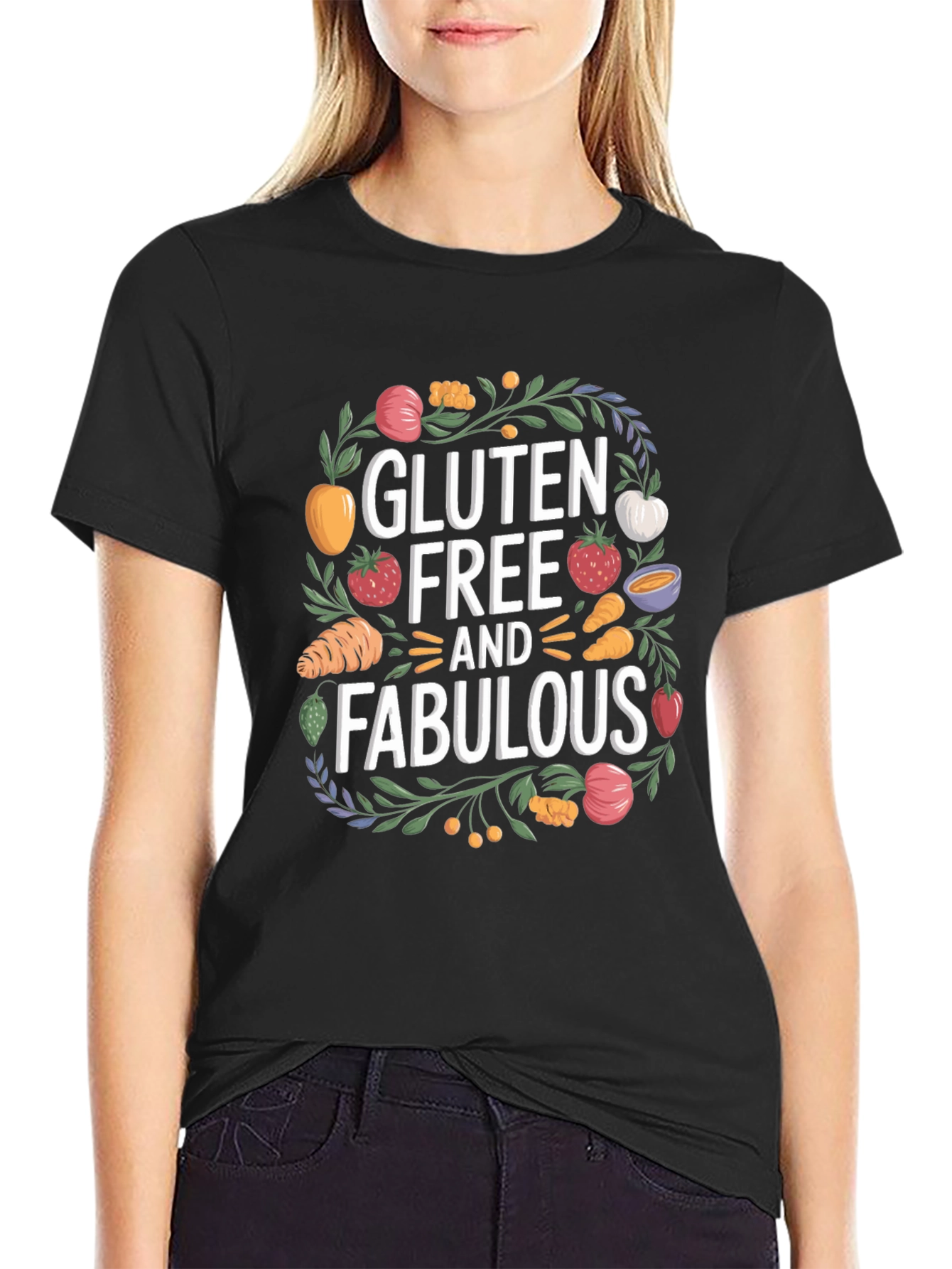 Gluten Free & Fabulous Graphic Tee