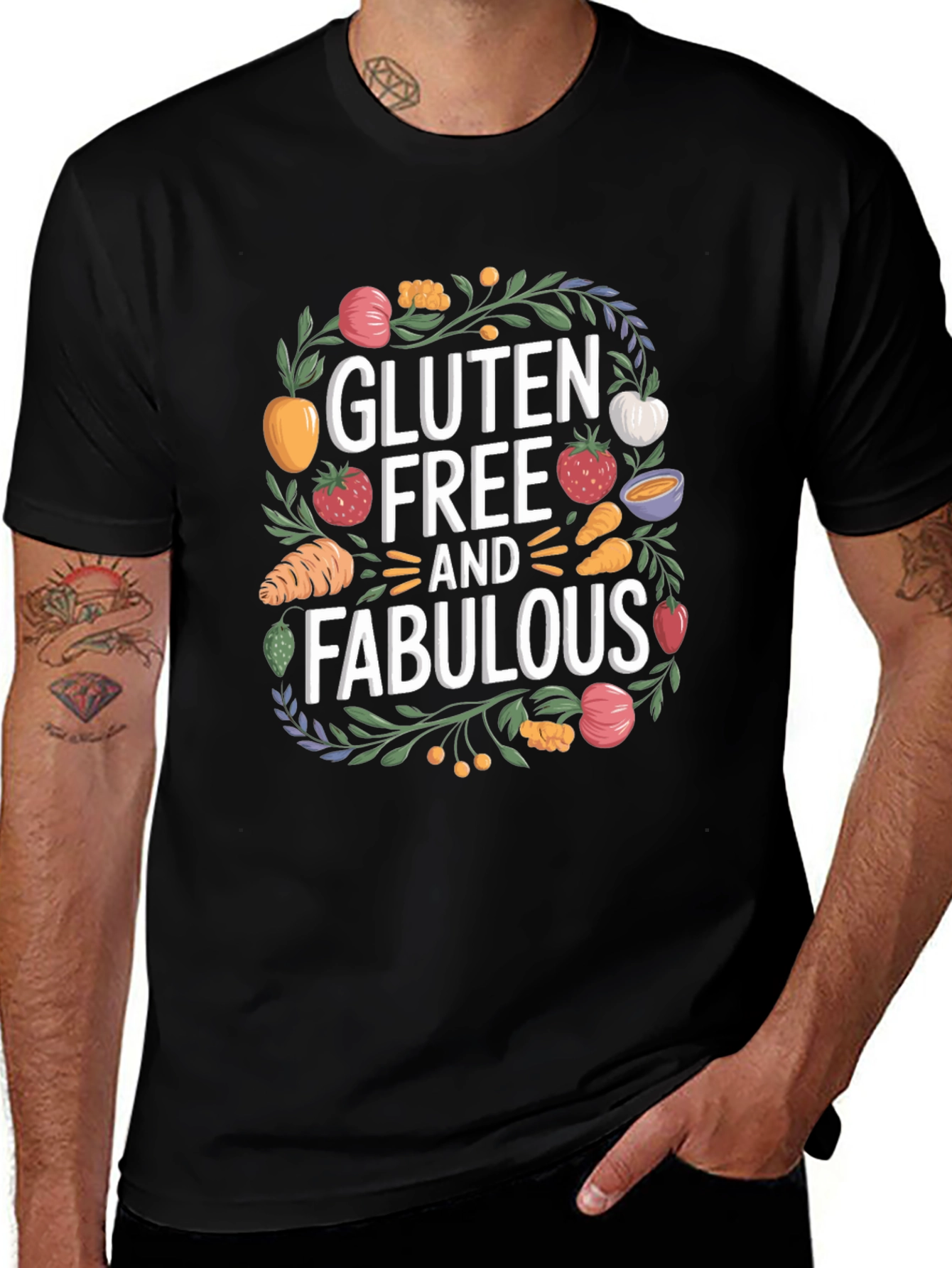 Gluten Free & Fabulous Graphic Tee