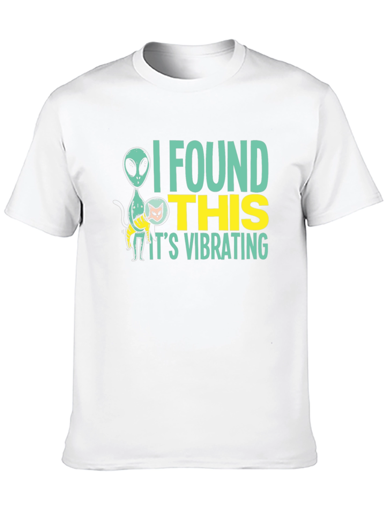 Alien Cat Vibrating T-Shirt