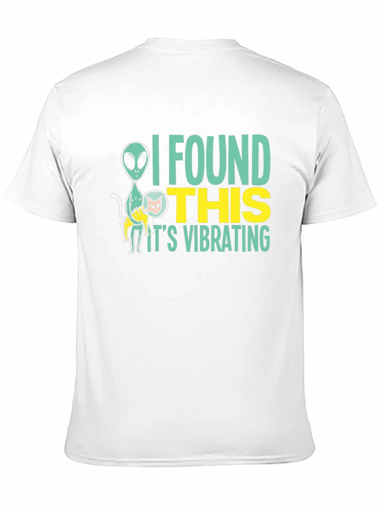 Alien Cat Vibrating T-Shirt