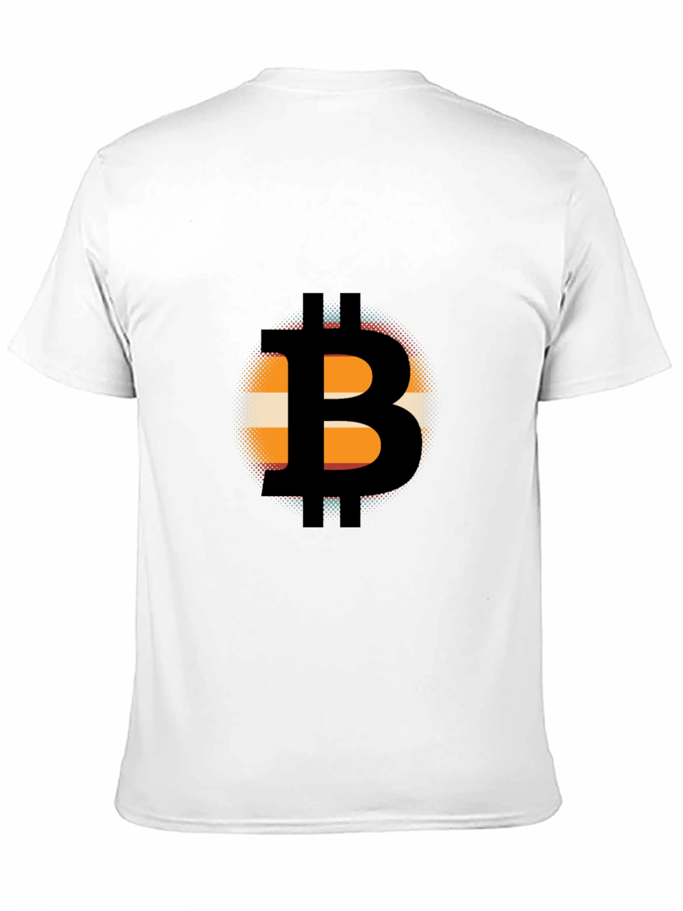 Bitcoin Black T-Shirt Graphic Tee Cryptocurrency