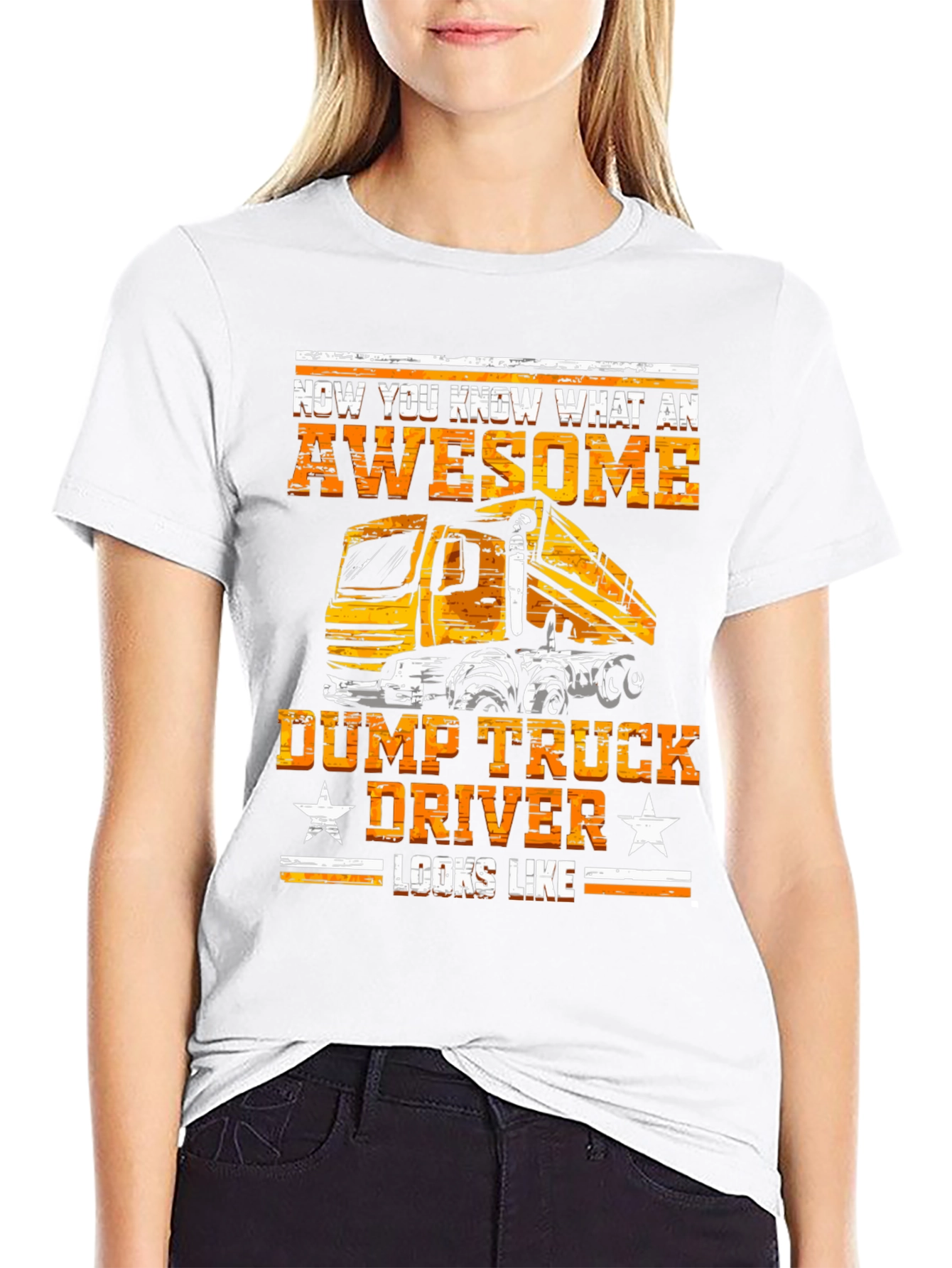 Awesome Dump Truck Driver T-Shirt