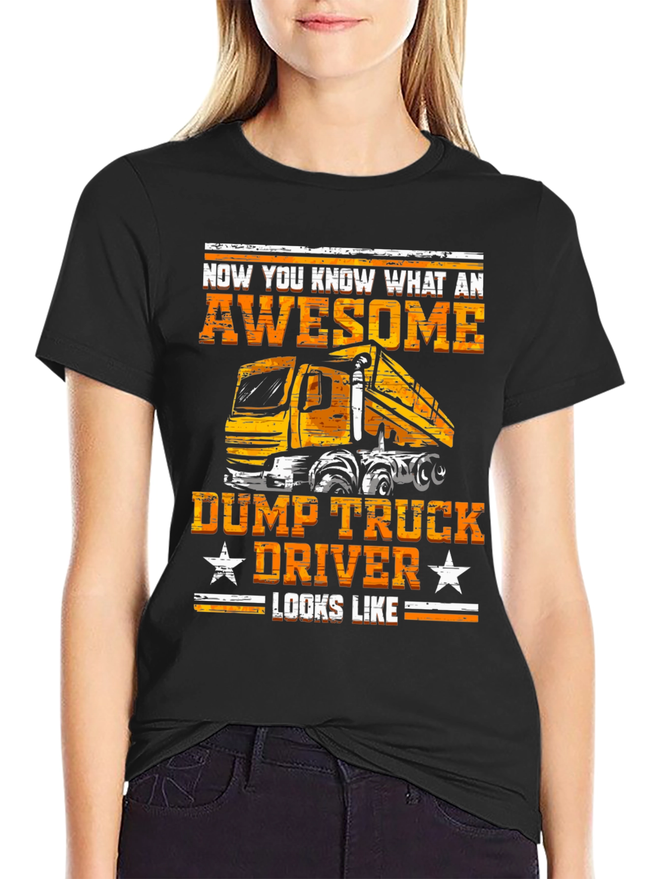 Awesome Dump Truck Driver T-Shirt