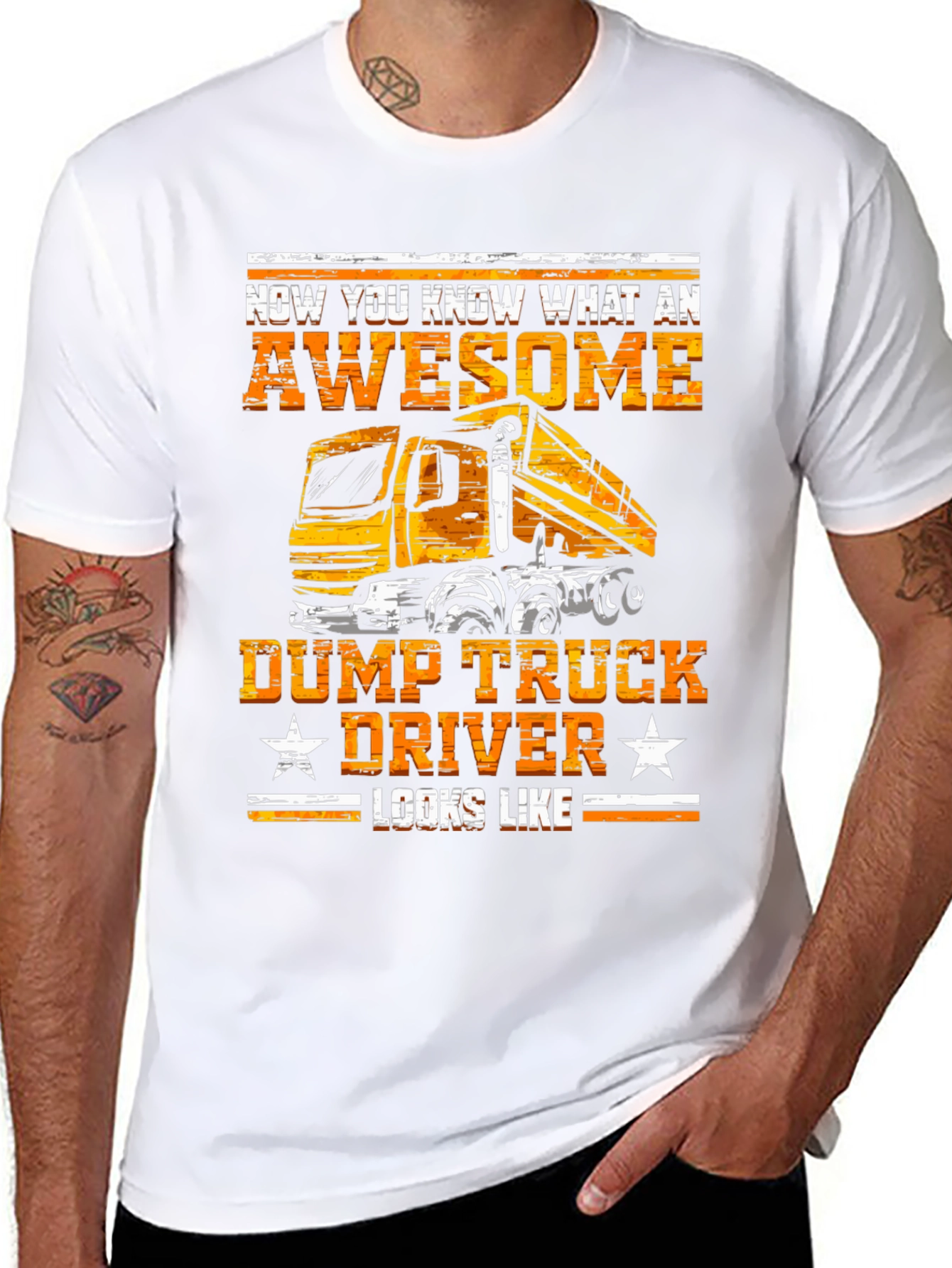 Awesome Dump Truck Driver T-Shirt