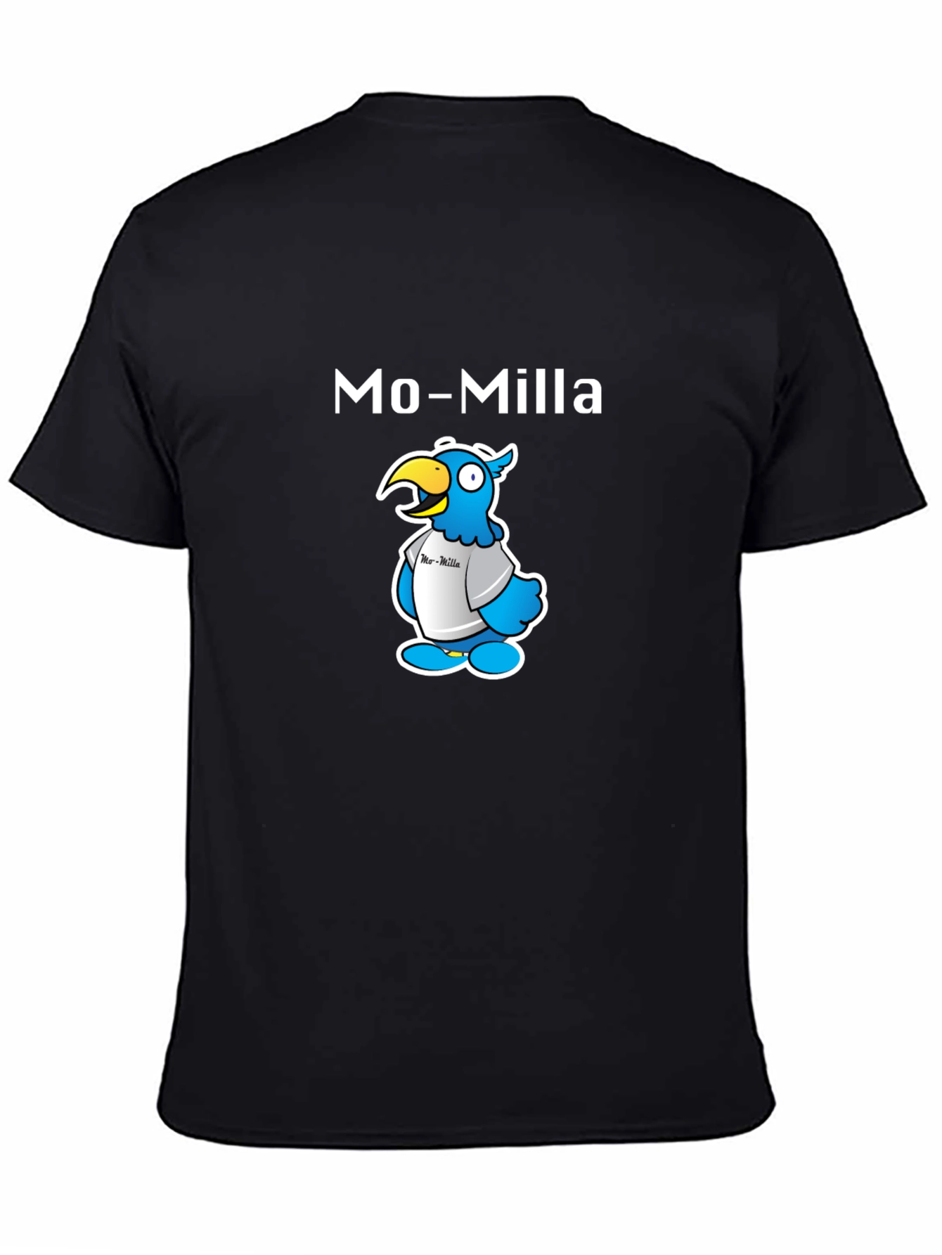 Mo-Milla Cartoon Parrot T-Shirt