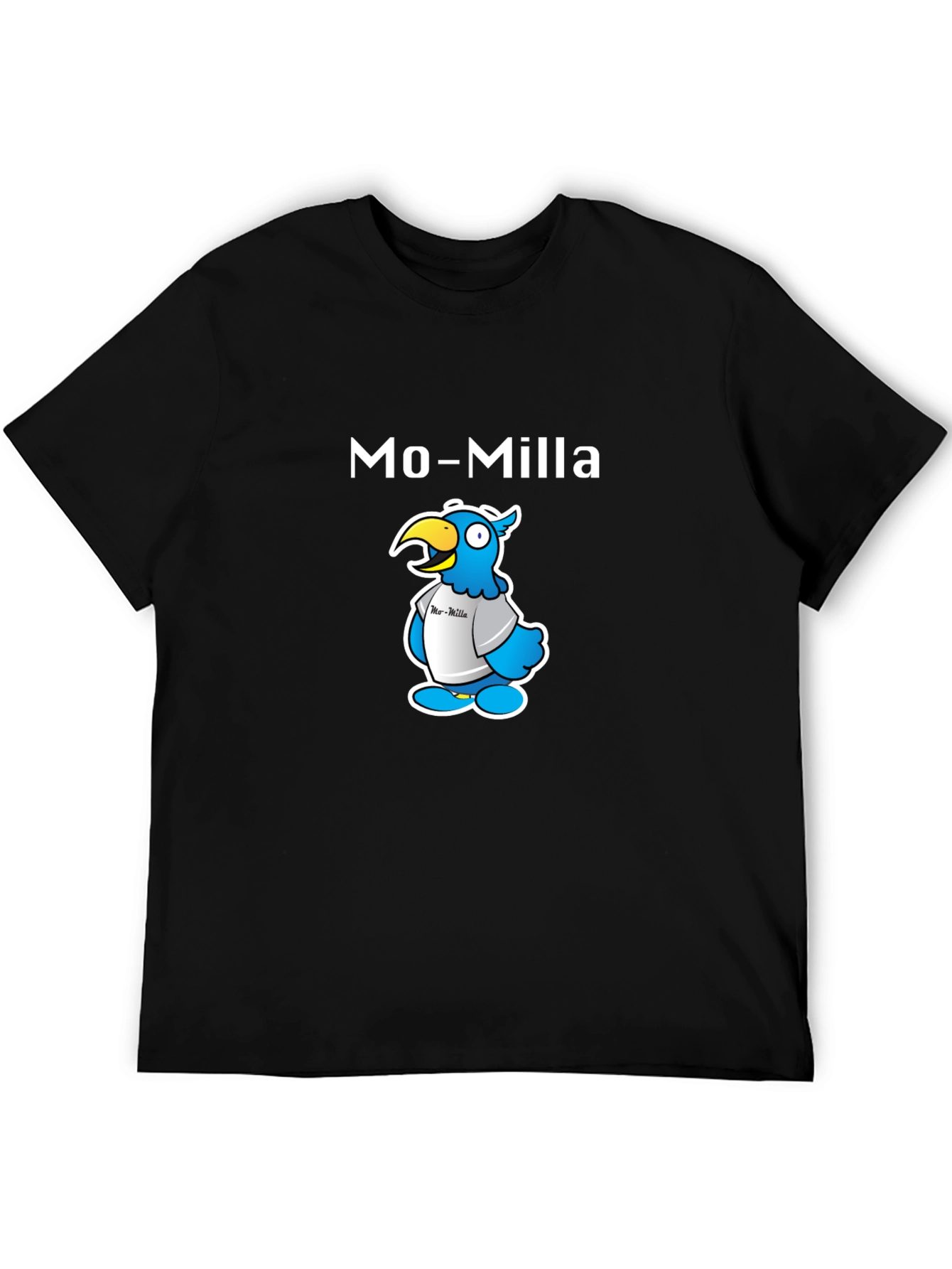 Mo-Milla Cartoon Parrot T-Shirt