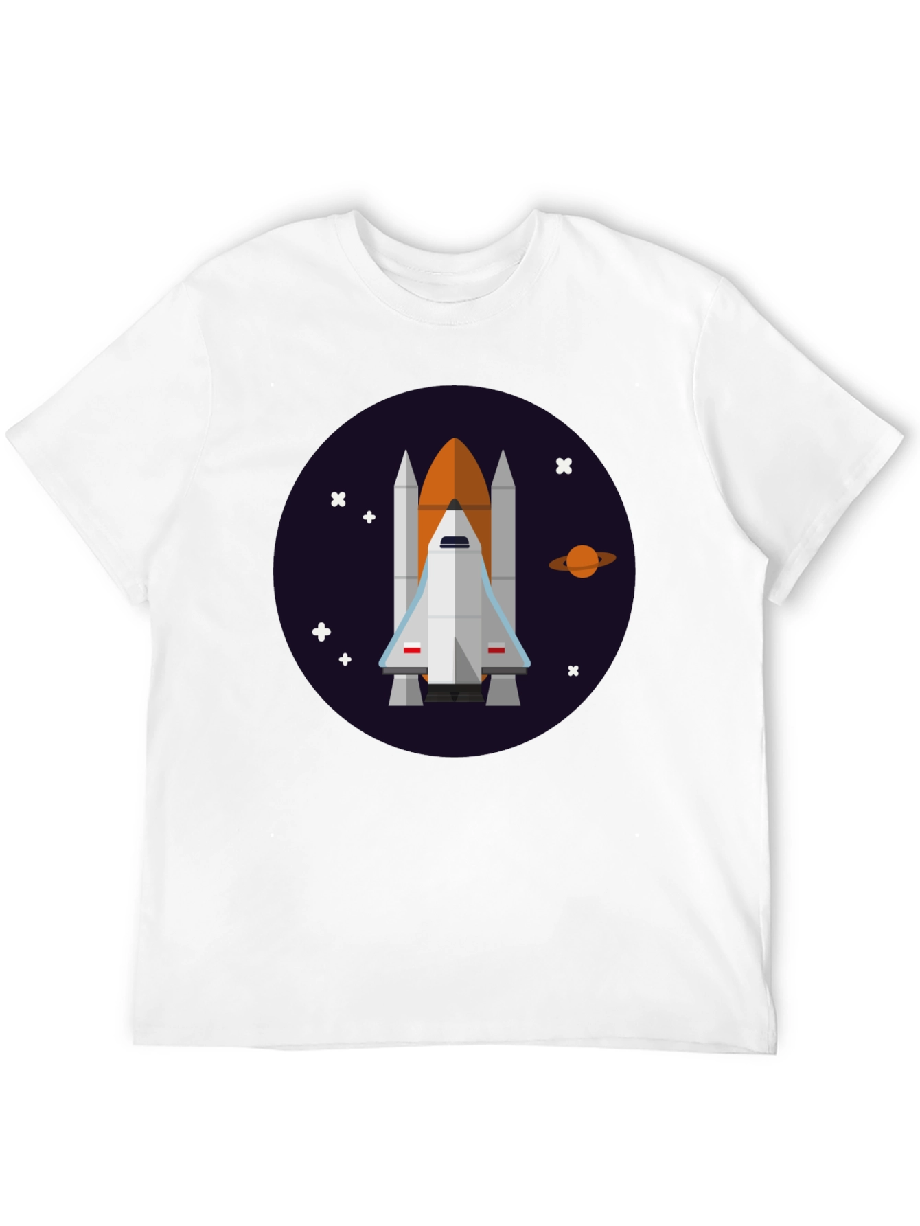 Space Shuttle Graphic Tee - Explore the Cosmos!