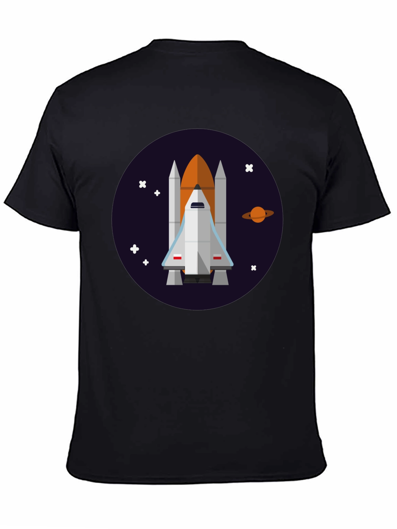 Space Shuttle Graphic Tee - Explore the Cosmos!
