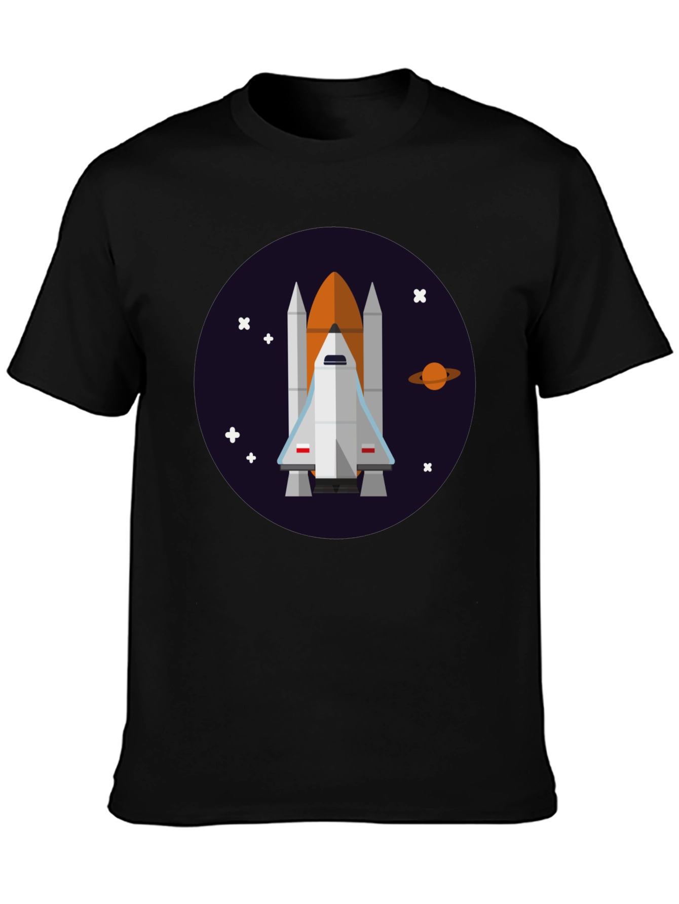 Space Shuttle Graphic Tee - Explore the Cosmos!