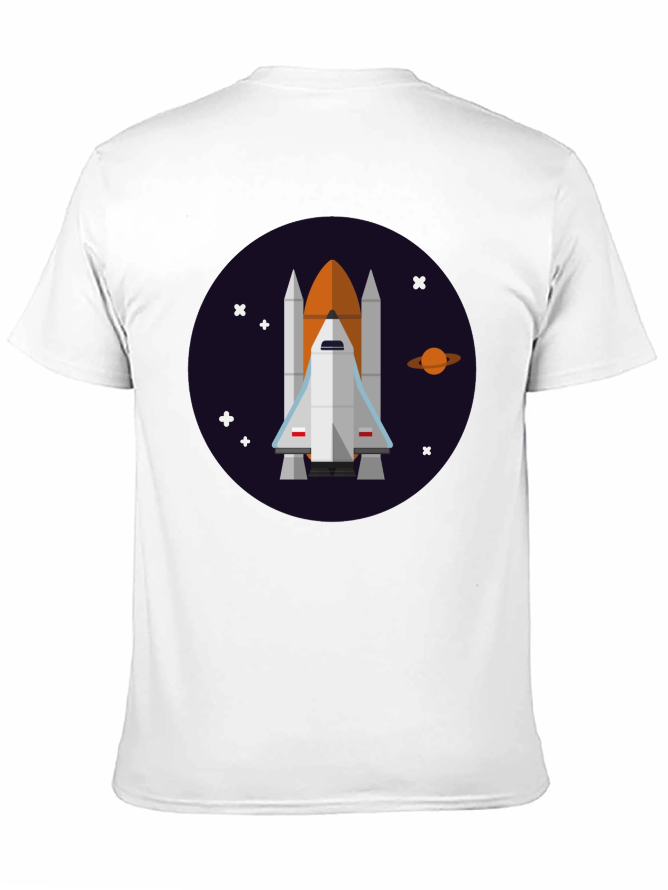 Space Shuttle Graphic Tee - Explore the Cosmos!