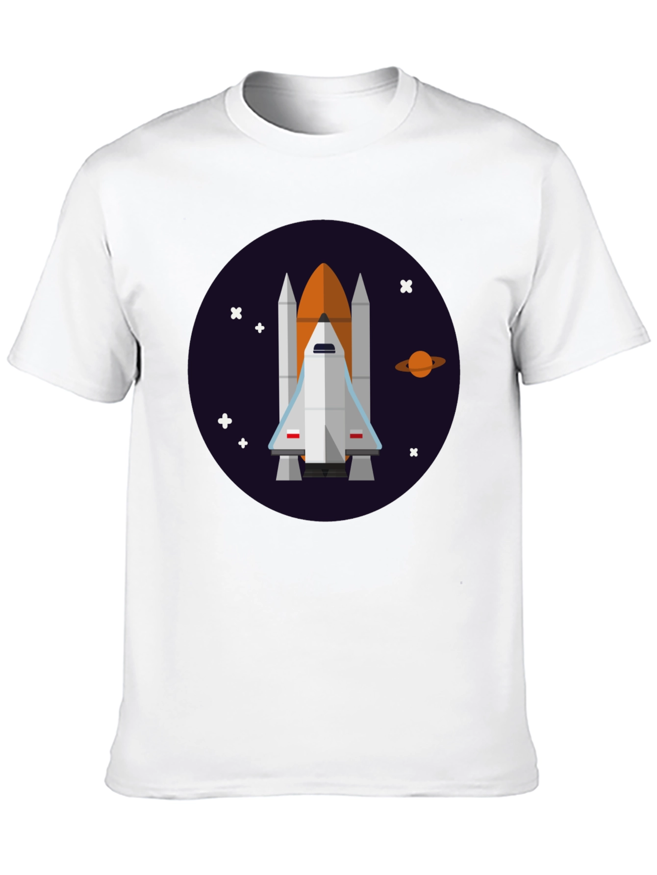 Space Shuttle Graphic Tee - Explore the Cosmos!