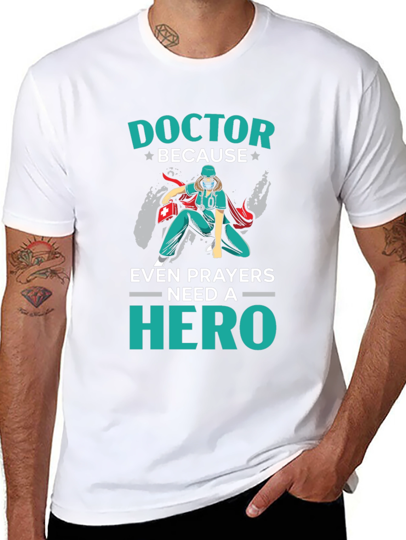 Doctor Hero T-Shirt - Healthcare Apparel