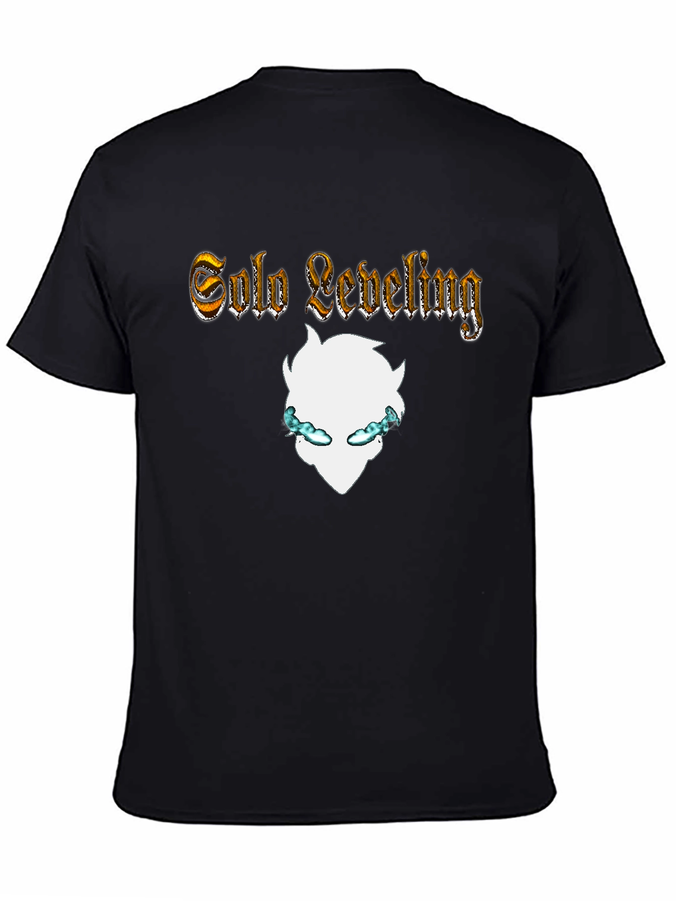 Solo Leveling Graphic Black T-Shirt
