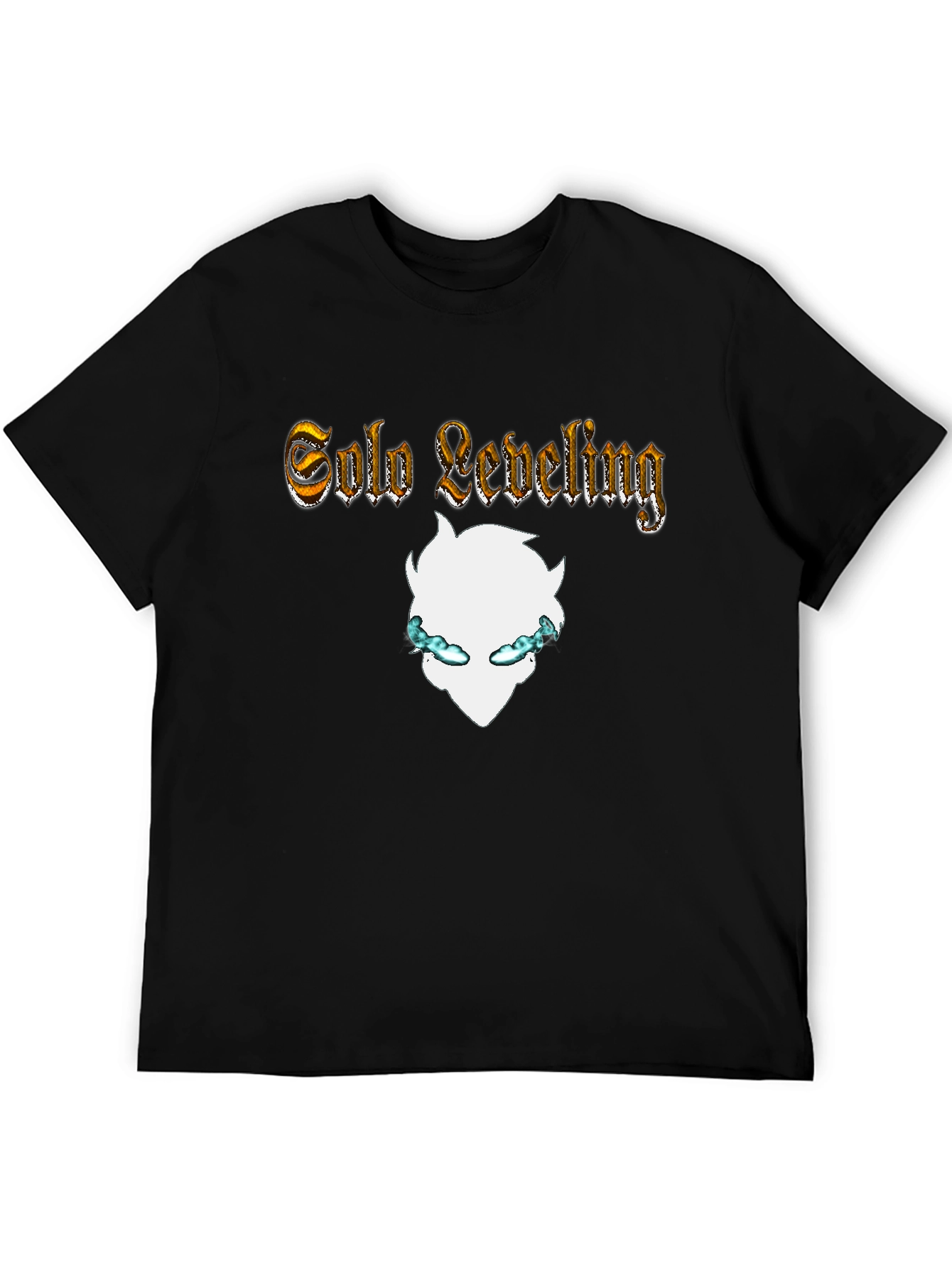 Solo Leveling Graphic Black T-Shirt
