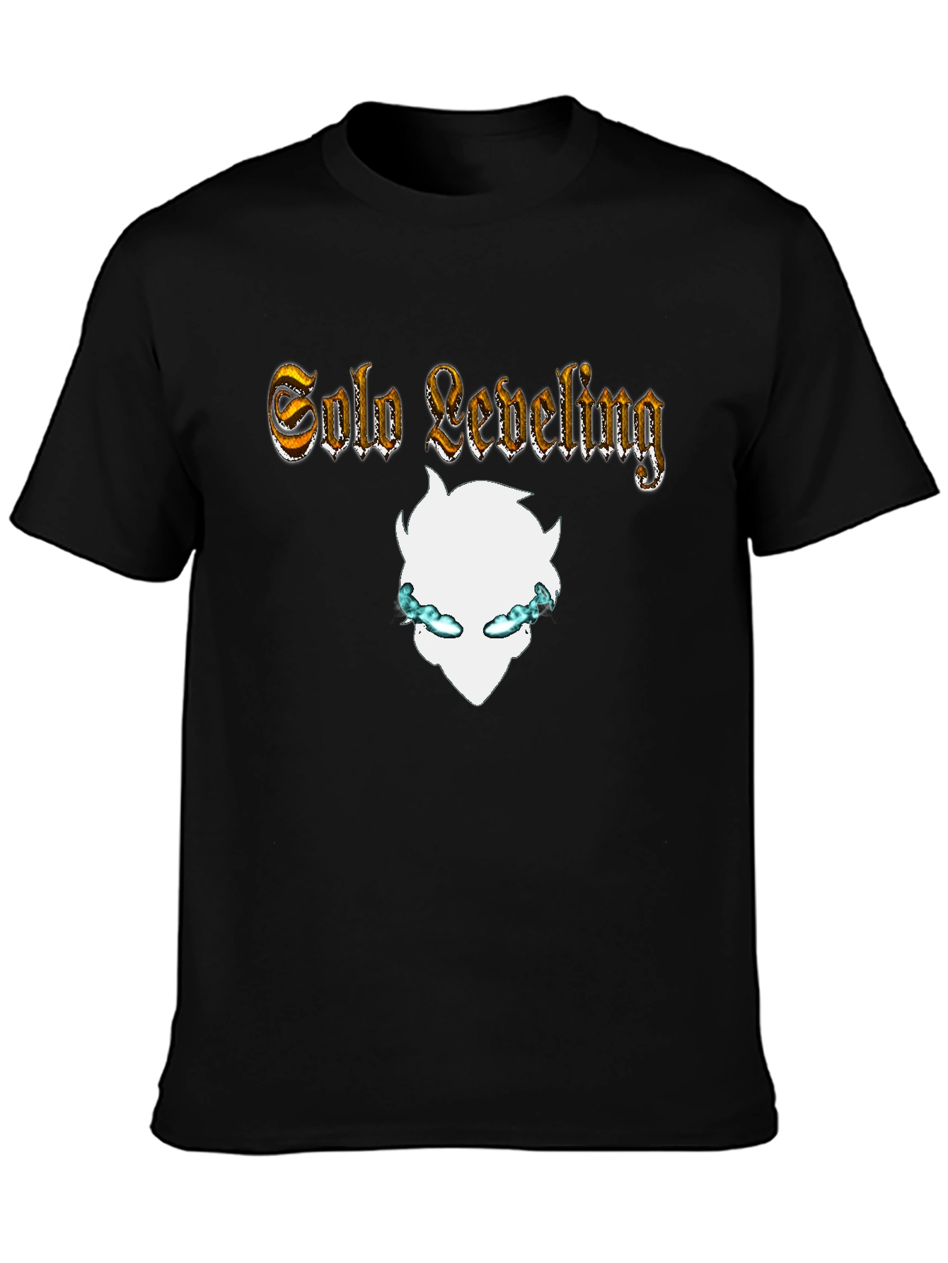 Solo Leveling Graphic Black T-Shirt