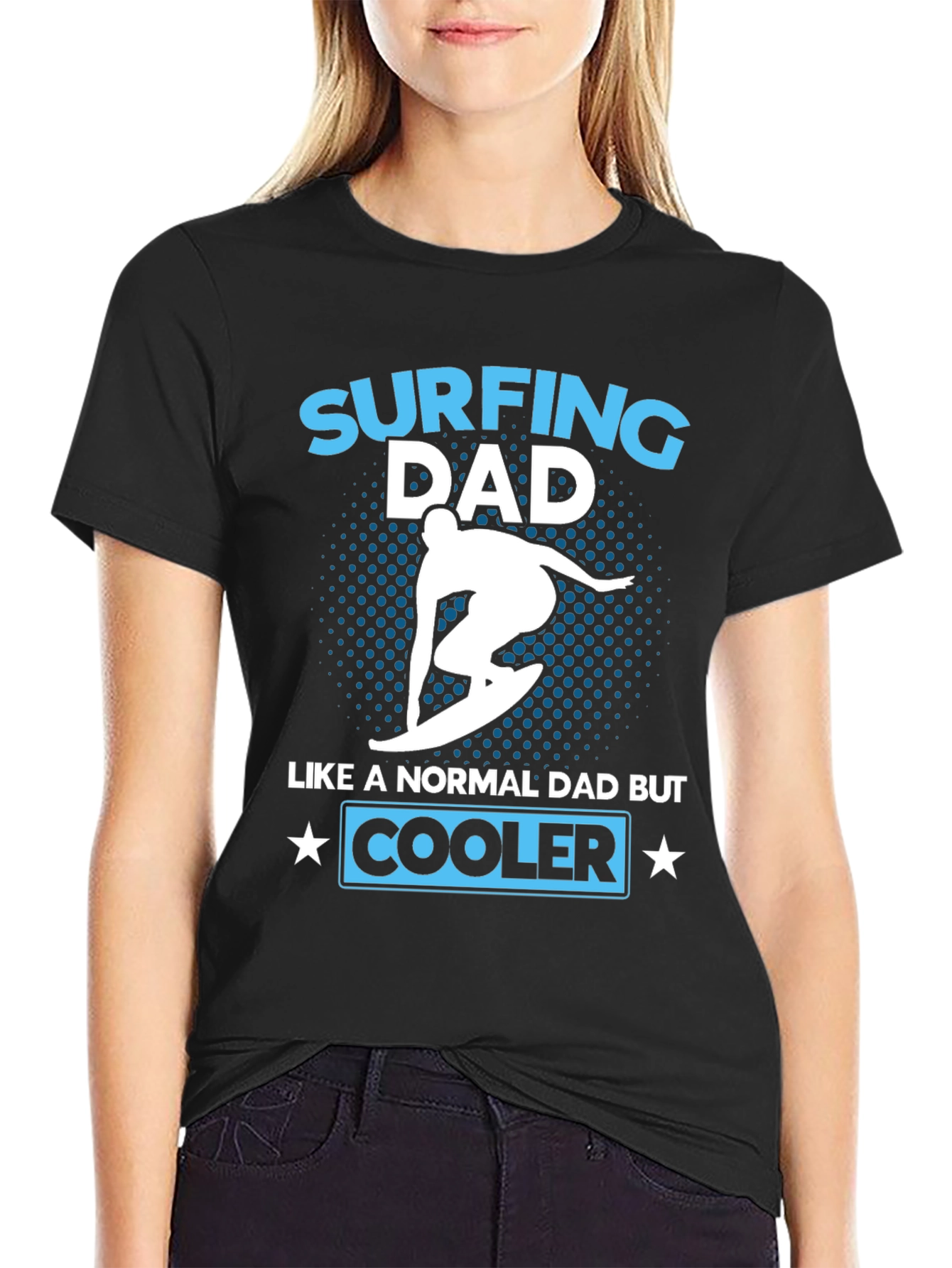 Surfing Dad T-Shirt - Cooler Than Average!