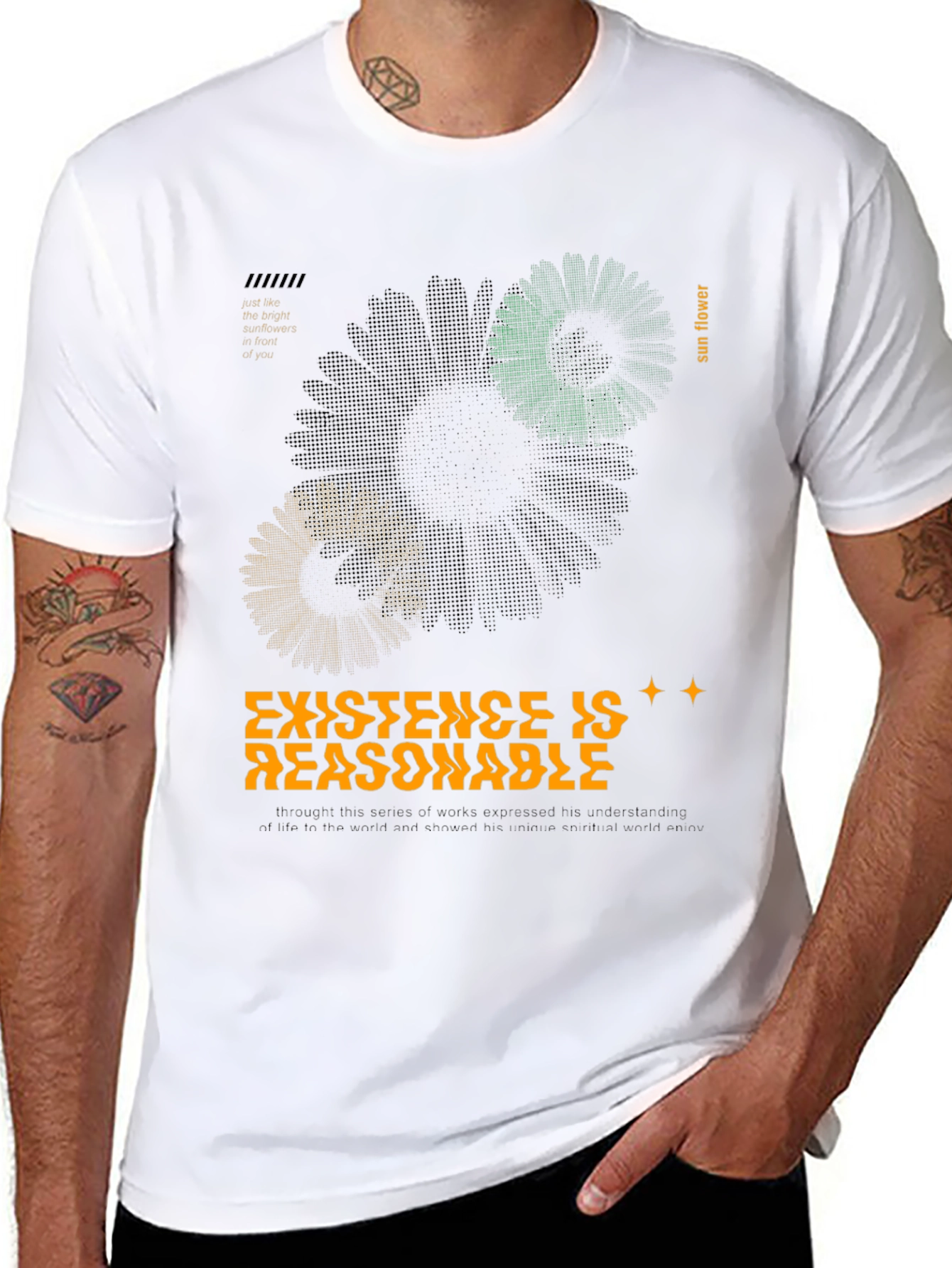 Sunflower Graphic Print Tee