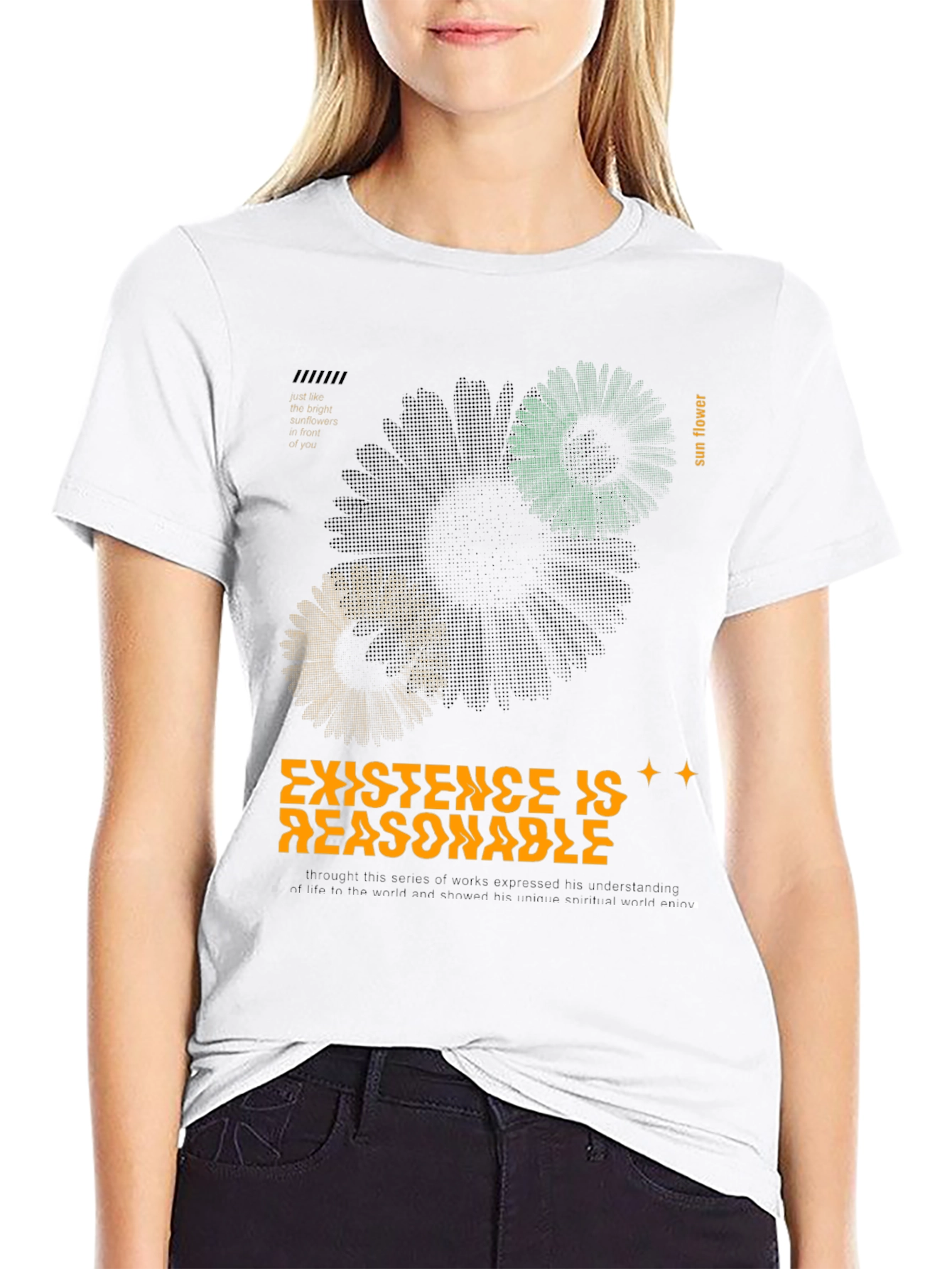 Sunflower Graphic Print Tee