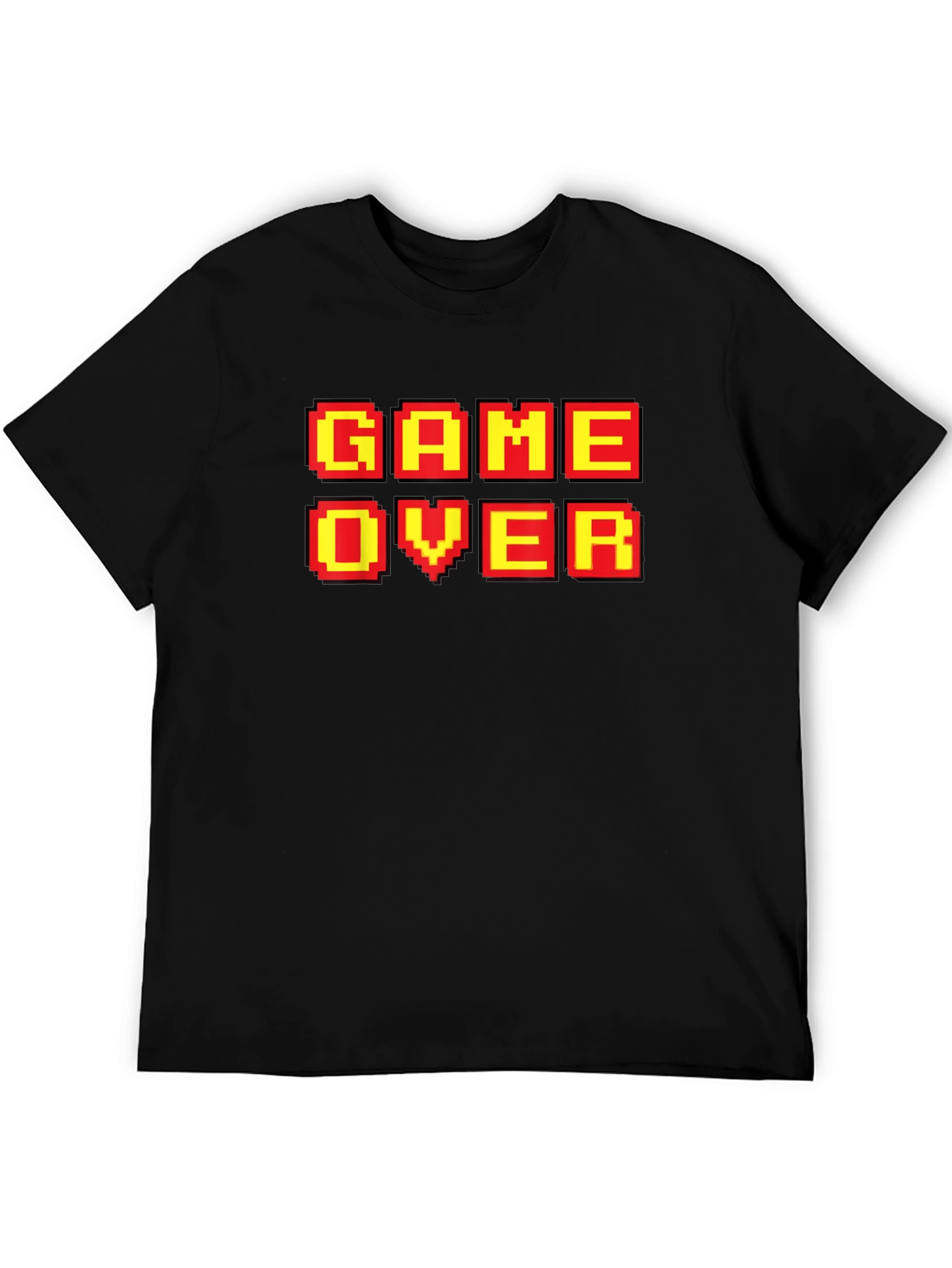 Game Over T-Shirt - Retro Pixel Design