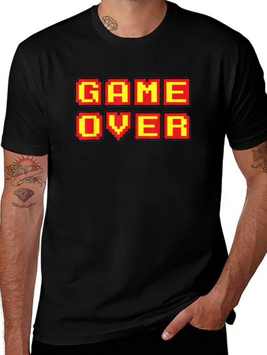 Game Over T-Shirt - Retro Pixel Design