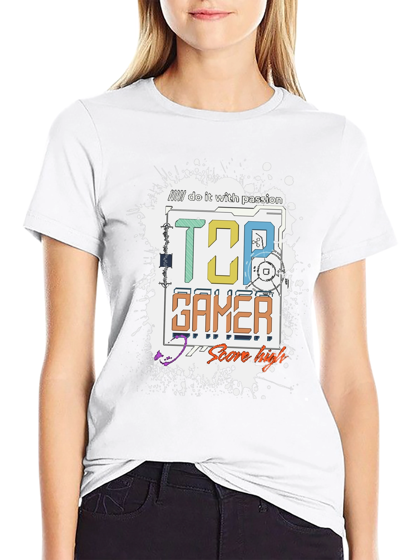 Top Gamer Graphic Tee - Do it with Passion!