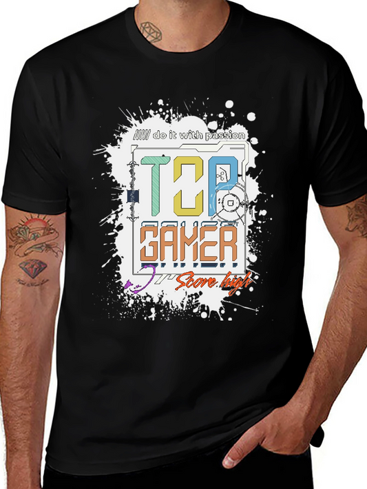 Top Gamer Graphic Tee - Do it with Passion!