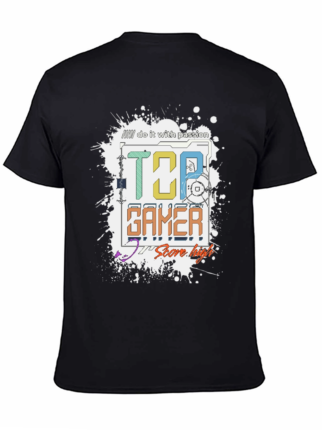 Top Gamer Graphic Tee - Do it with Passion!