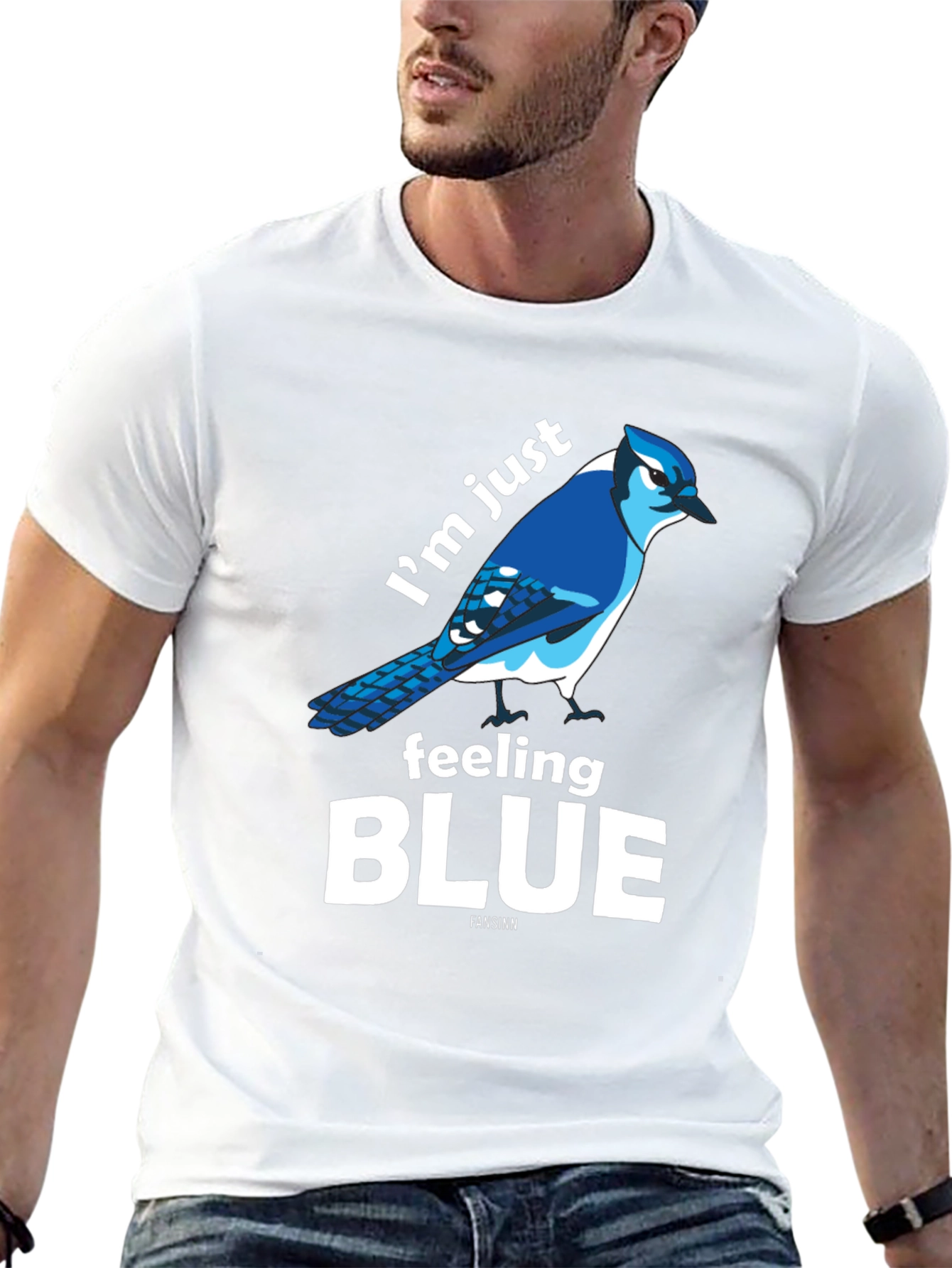 Im Just Feeling Blue Bird T-Shirt