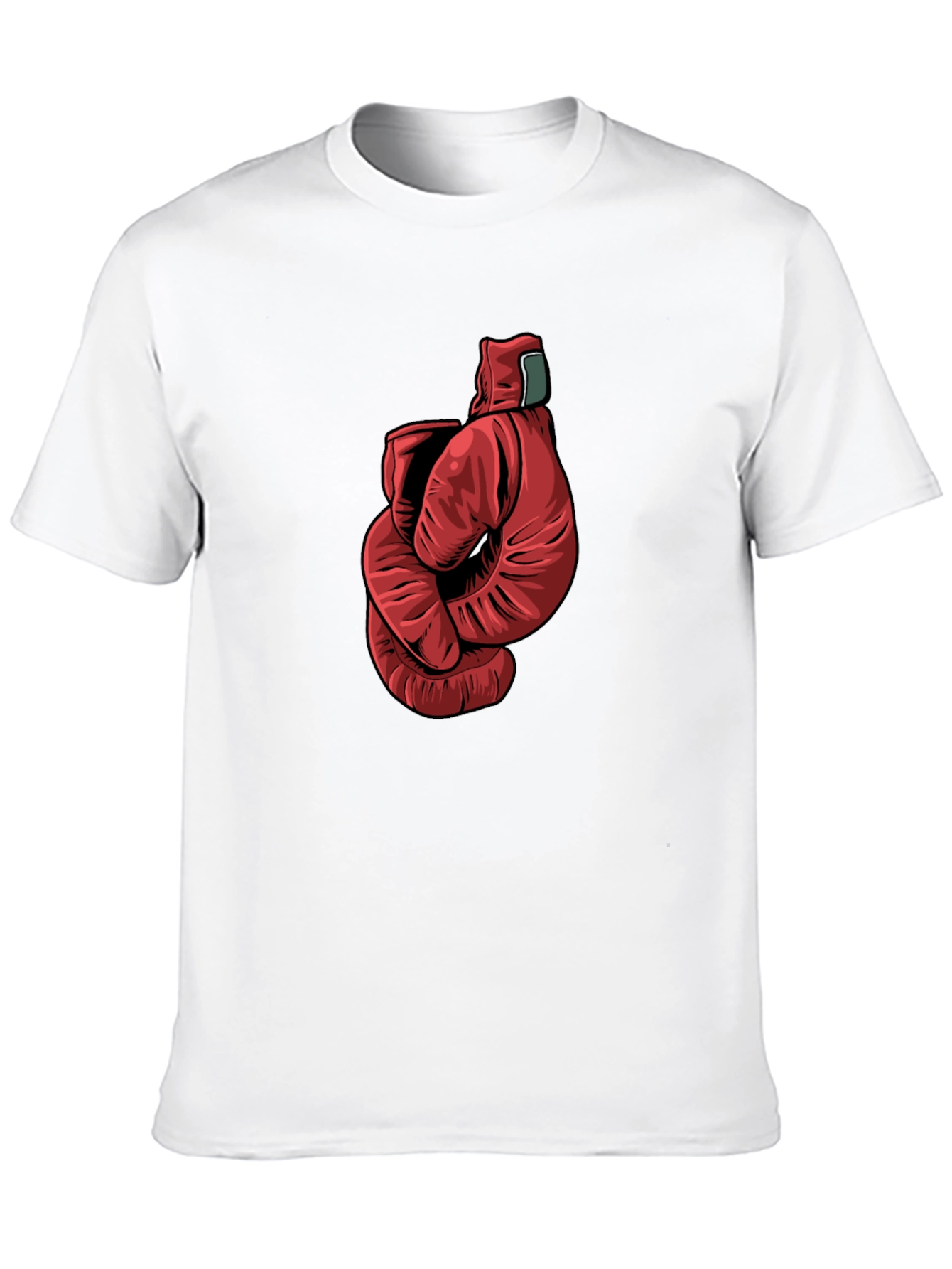 Boxing Gloves Graphic Tee - Mens Black T-Shirt