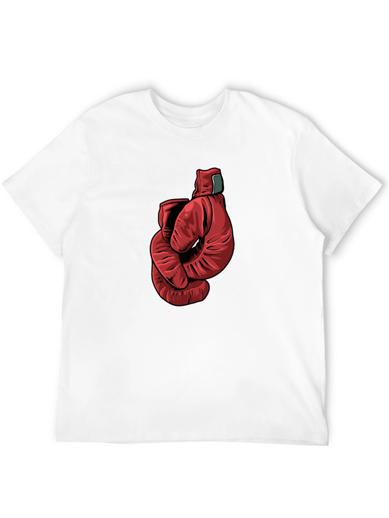 Boxing Gloves Graphic Tee - Mens Black T-Shirt