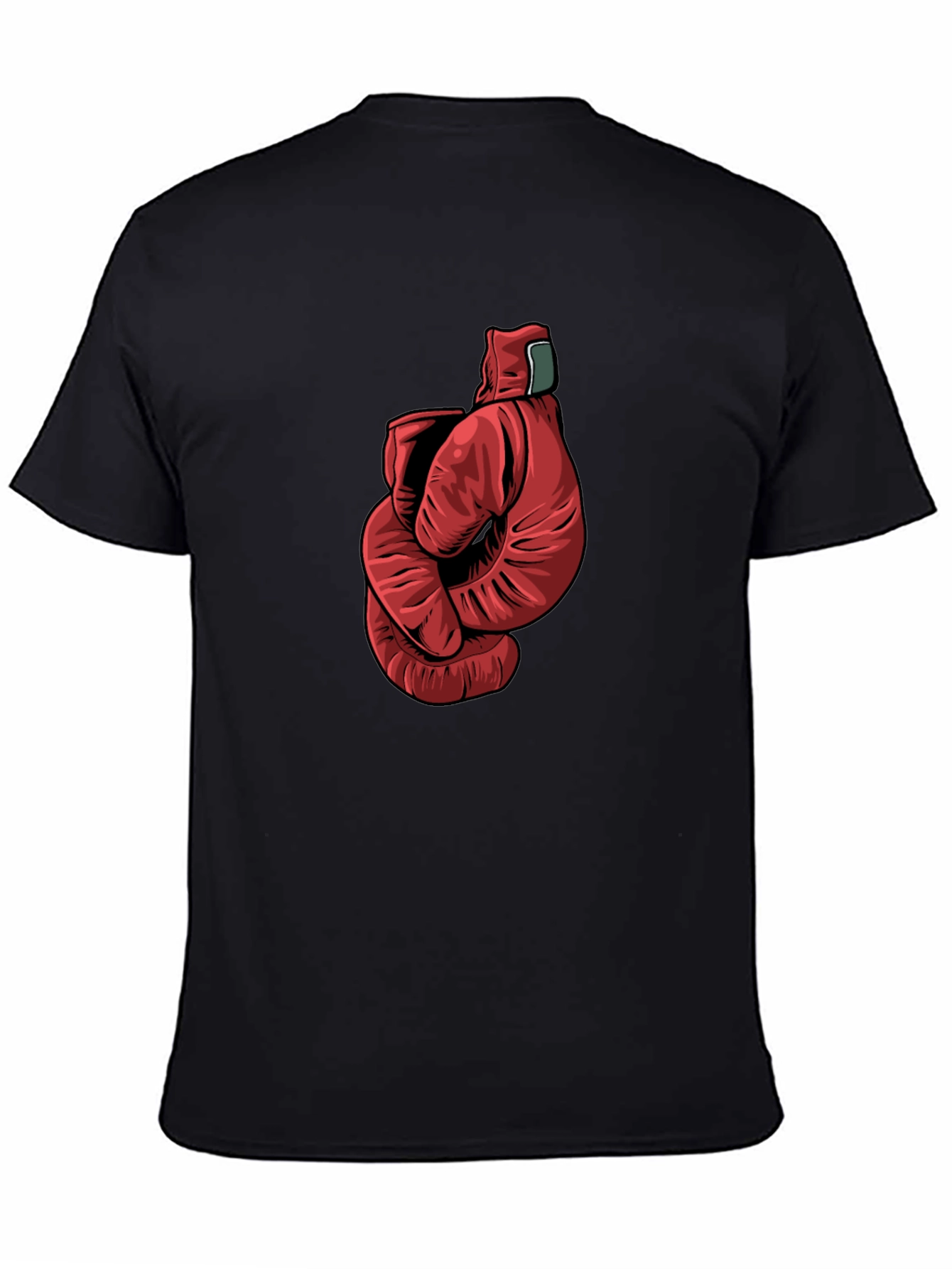 Boxing Gloves Graphic Tee - Mens Black T-Shirt