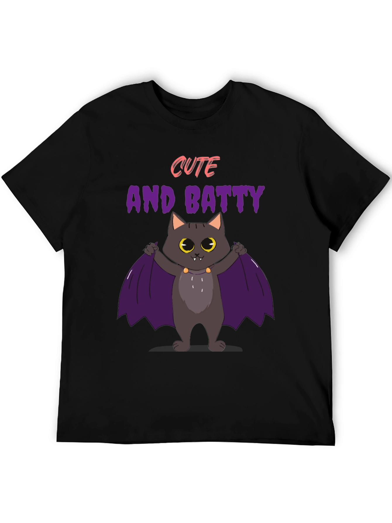 Cute and Batty Black T-Shirt