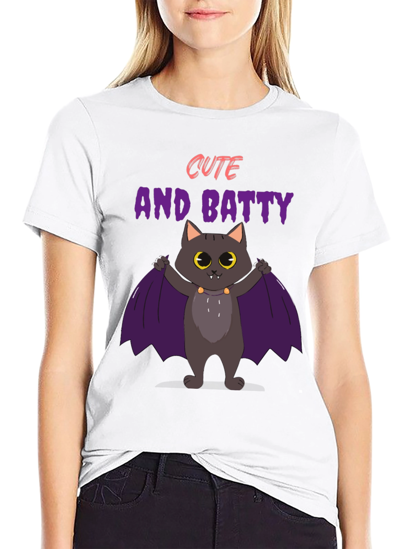 Cute and Batty Black T-Shirt