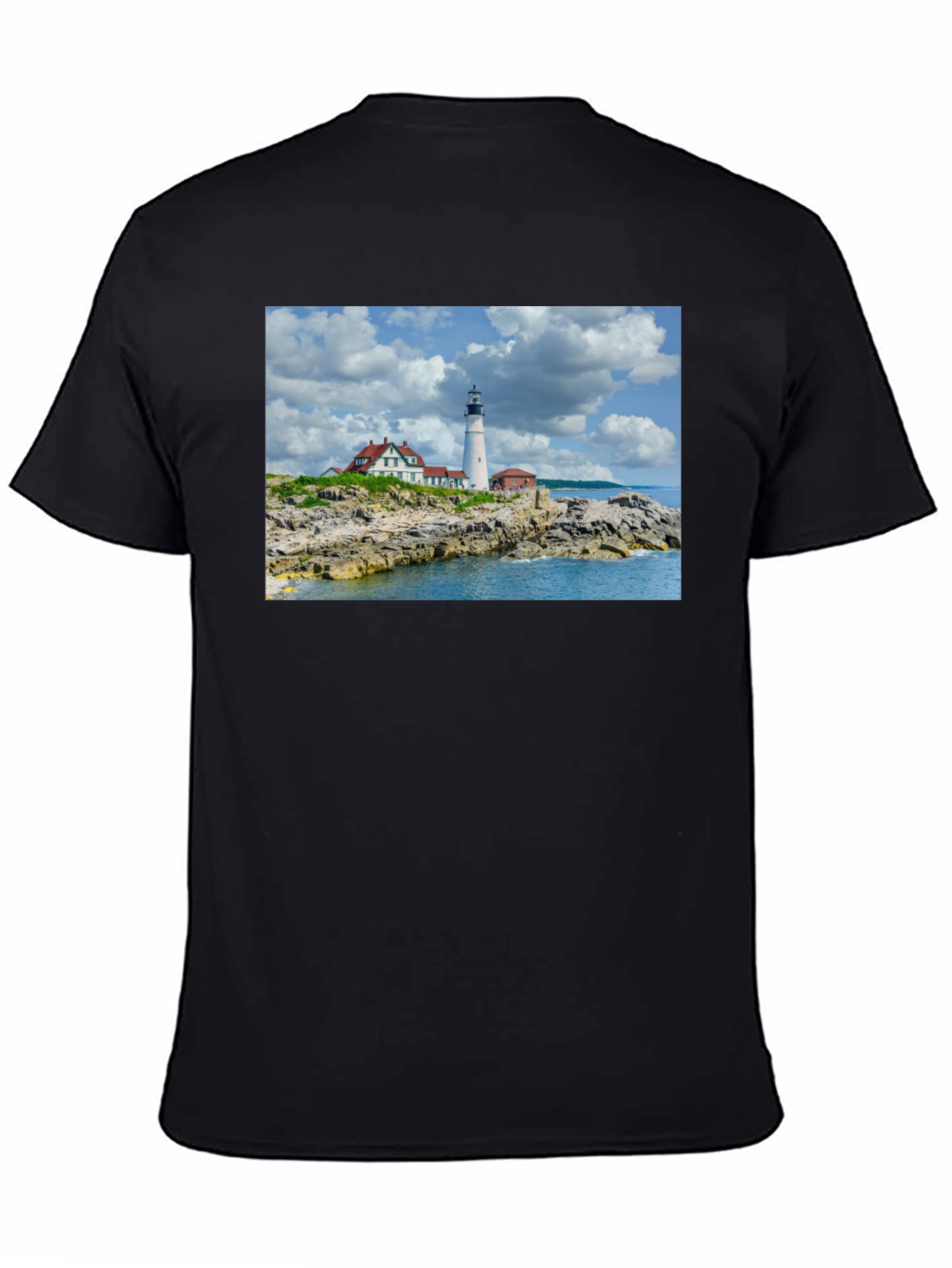 Lighthouse Graphic Black T-Shirt